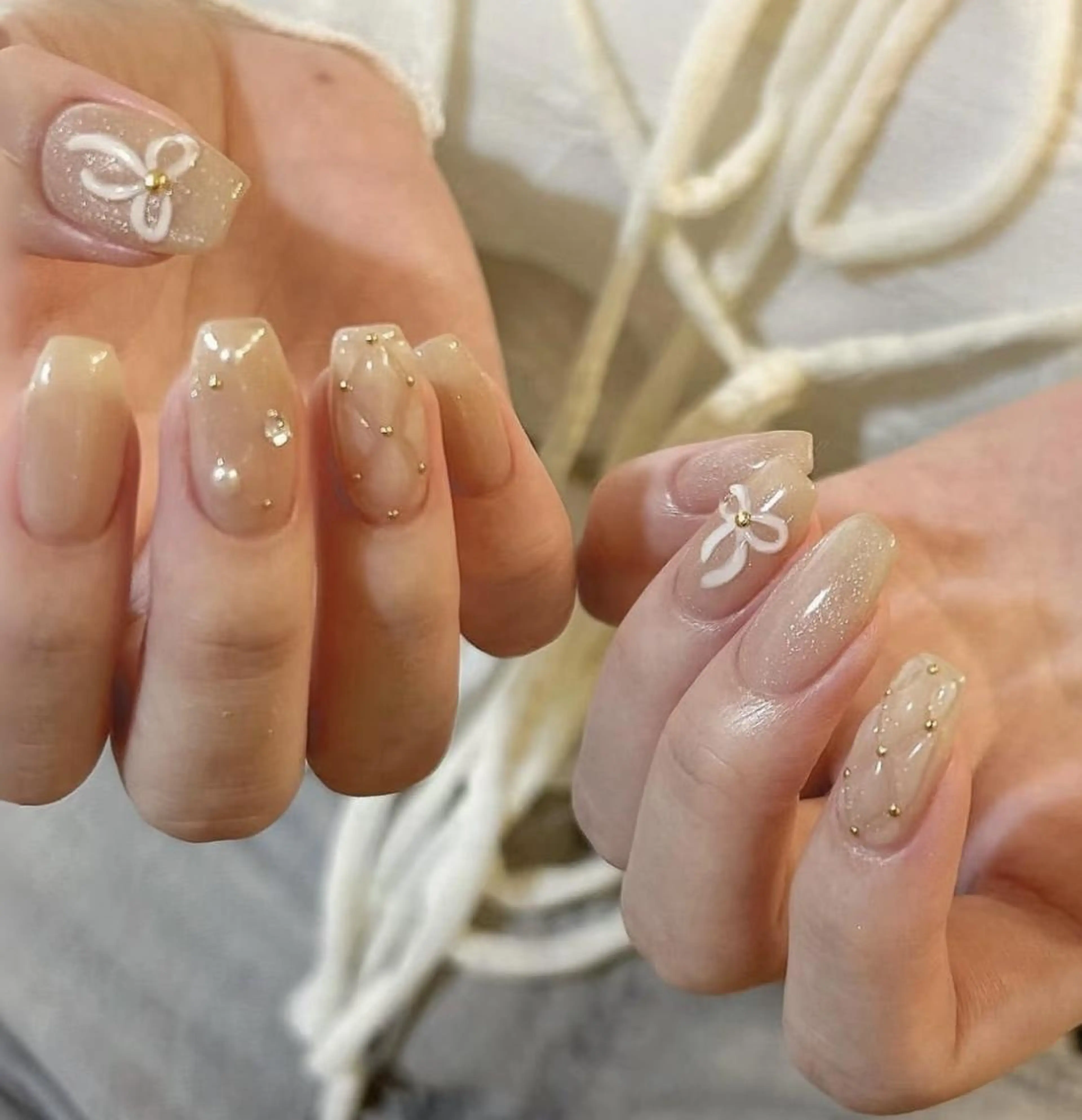 ネイル ハンドネイル ハンドケア 🍑 momo_nailのネイルデザイン