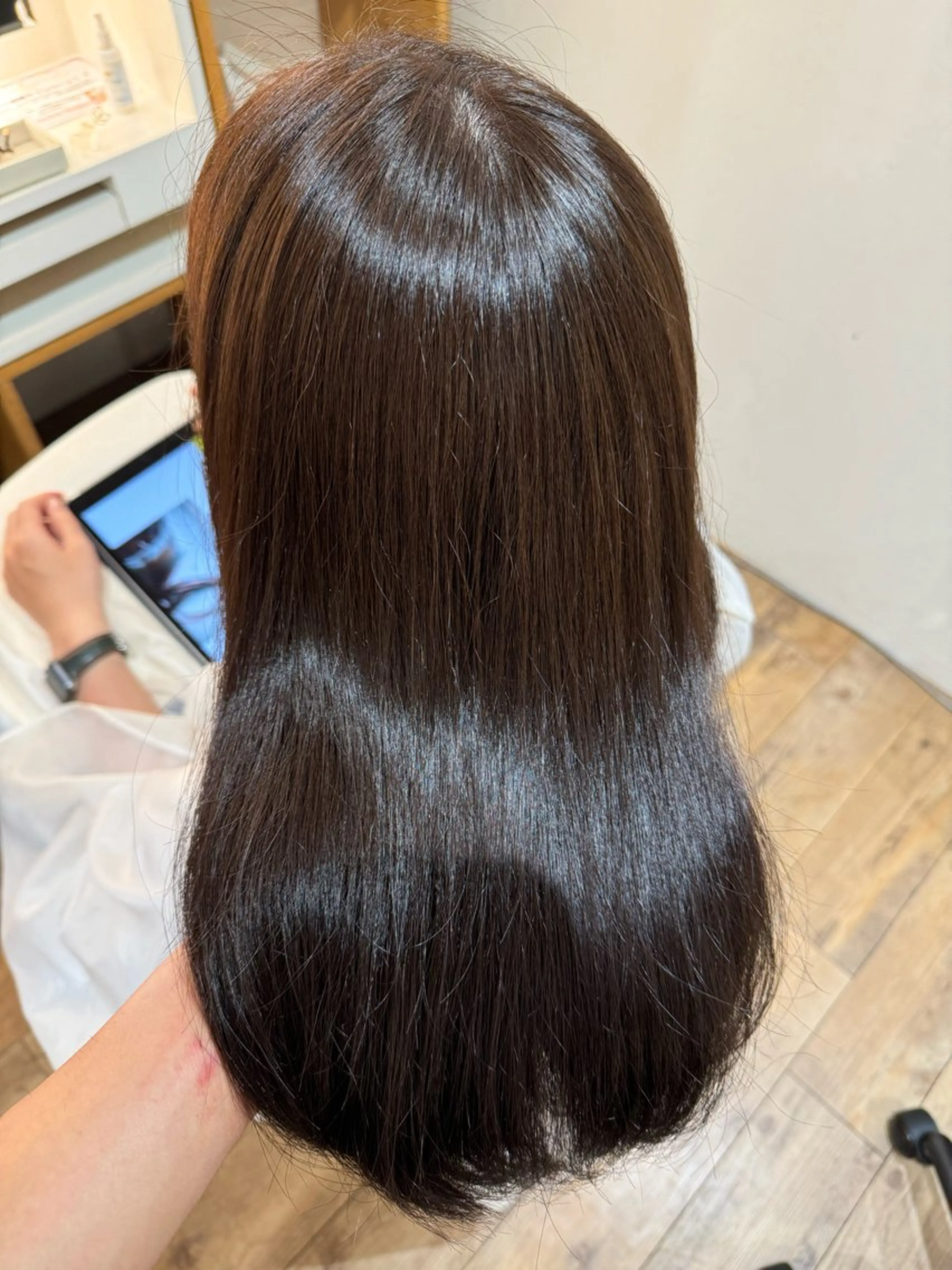 ミディアム カラー 美髪/髪質改善 川口凌弥のヘアスタイル