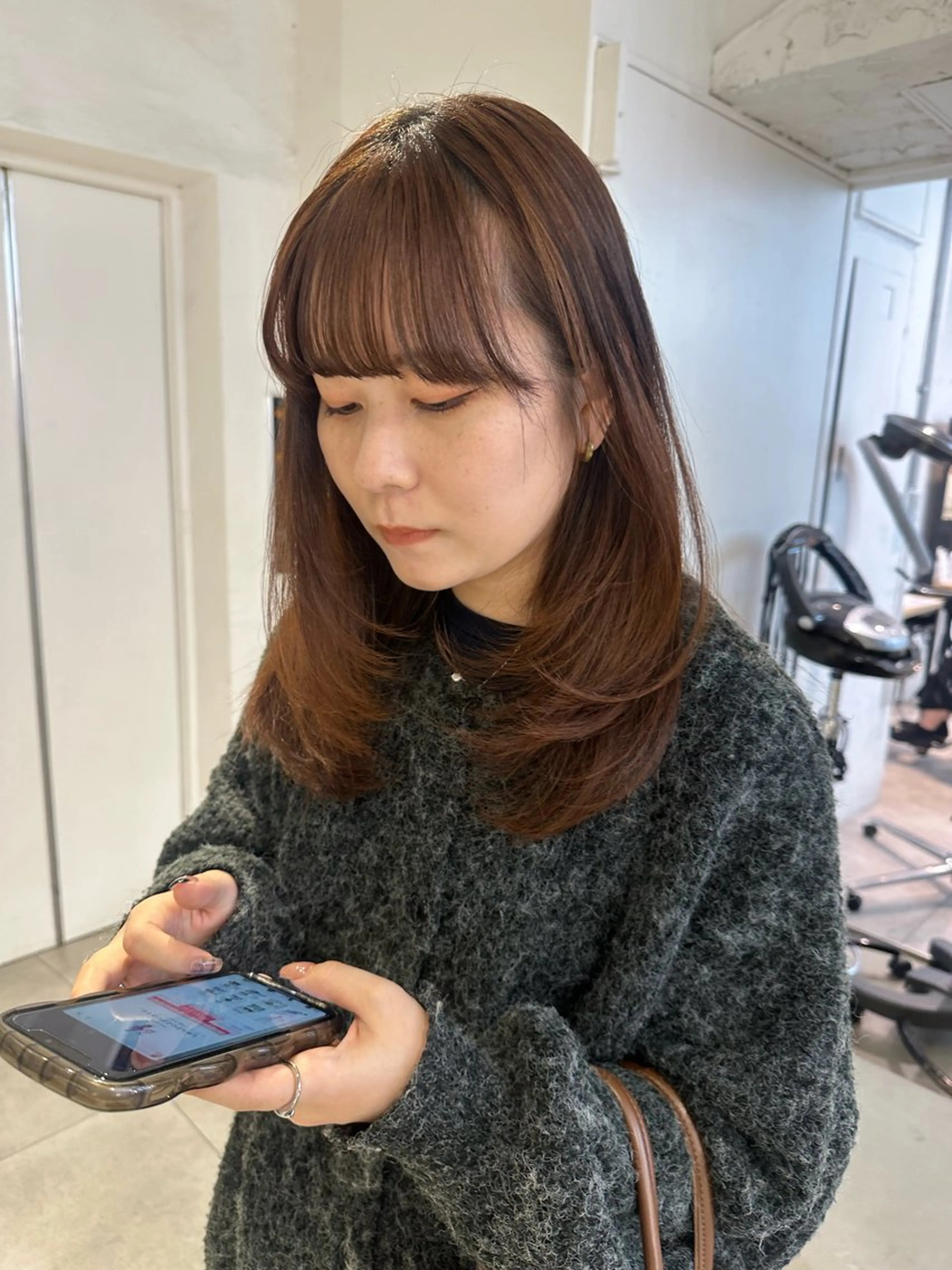 ロング カット 韓国ヘアメンズ・レデ ィース特化ミクのヘアスタイル