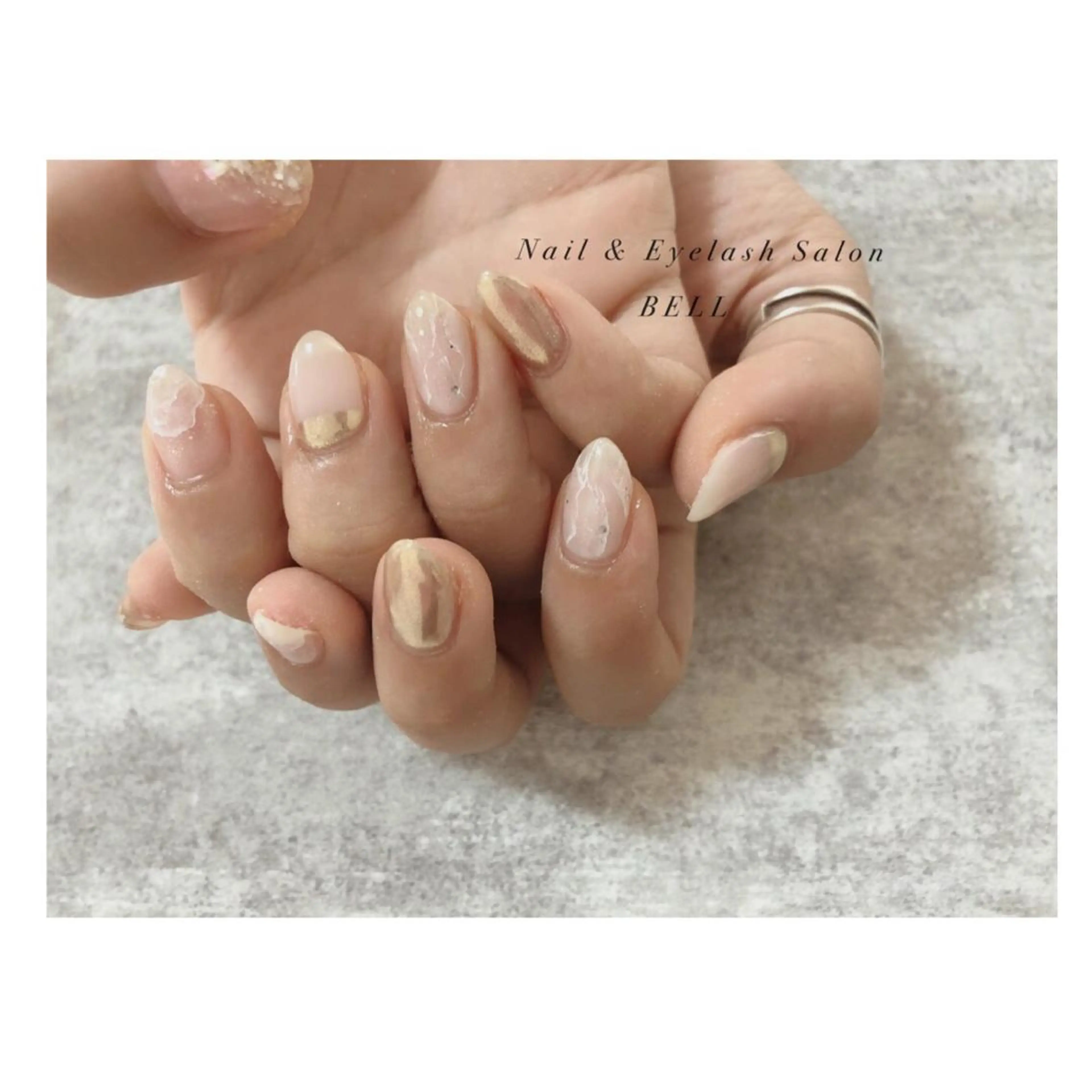 ネイル アートネイル ニュアンスネイル フットネイル ROI. Ayumi.のネイルデザイン