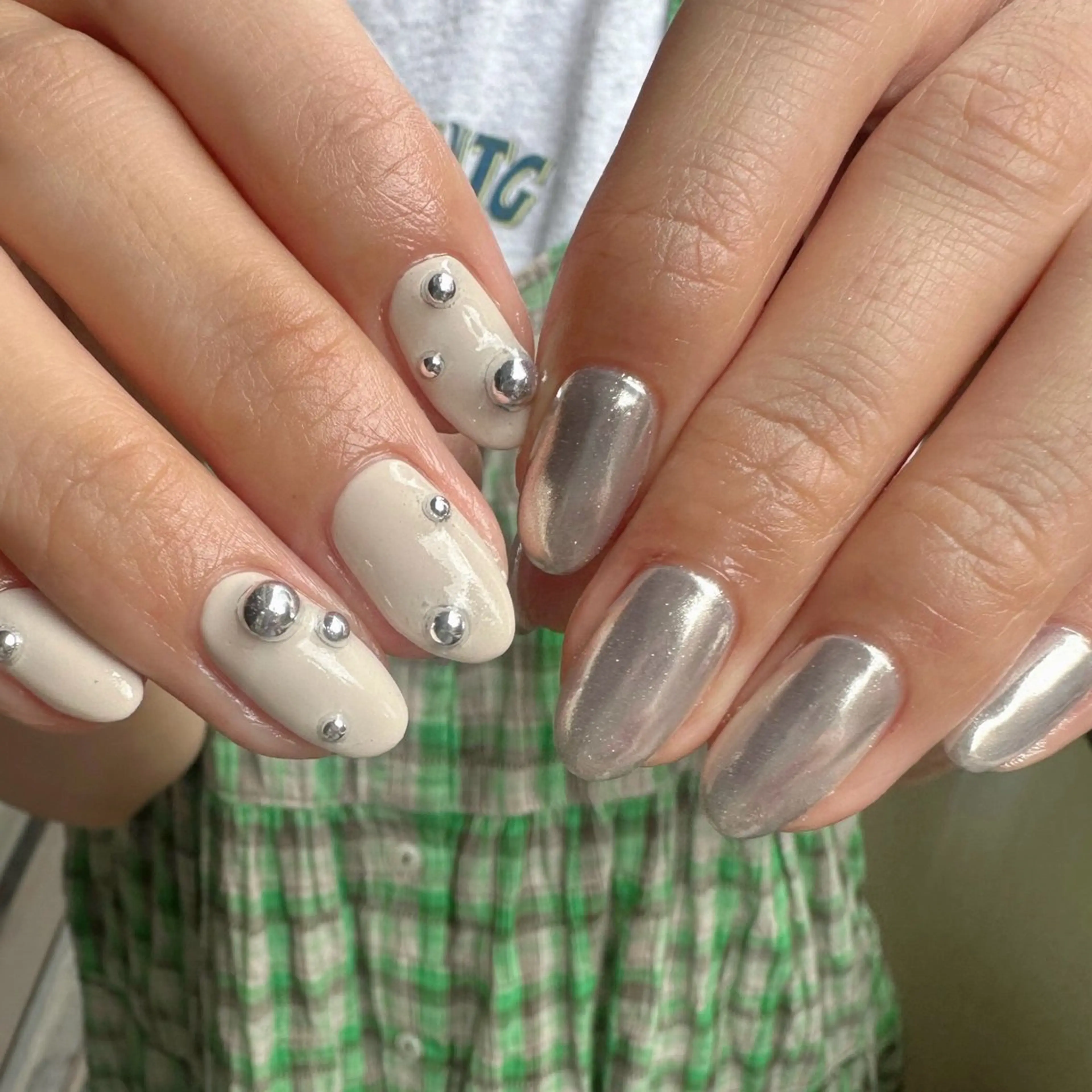 ネイル アートネイル 氷ネイル・うるうるネイル 韓国ネイル ミラーネイル ニュアンスネイル 🪞KAPE NAIL 🪞のネイルデザイン