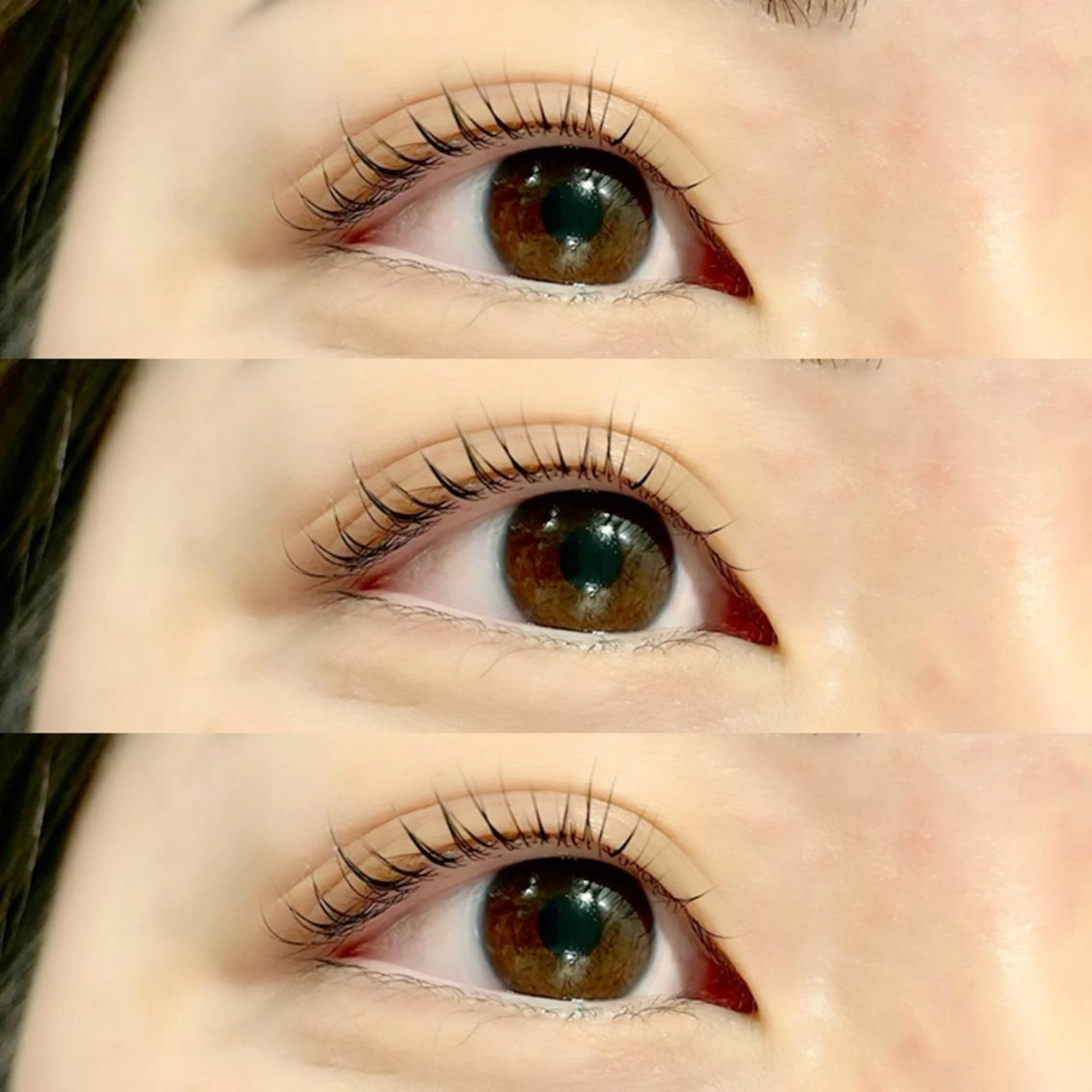 マツエク・マツパ フラットラッシュ ナチュラル パリジェンヌラッシュリフト まつげパーマ 一重×まつ毛パーマ マツパ 💕丸島 夏名🐰🍀のマツエク・マツパデザイン