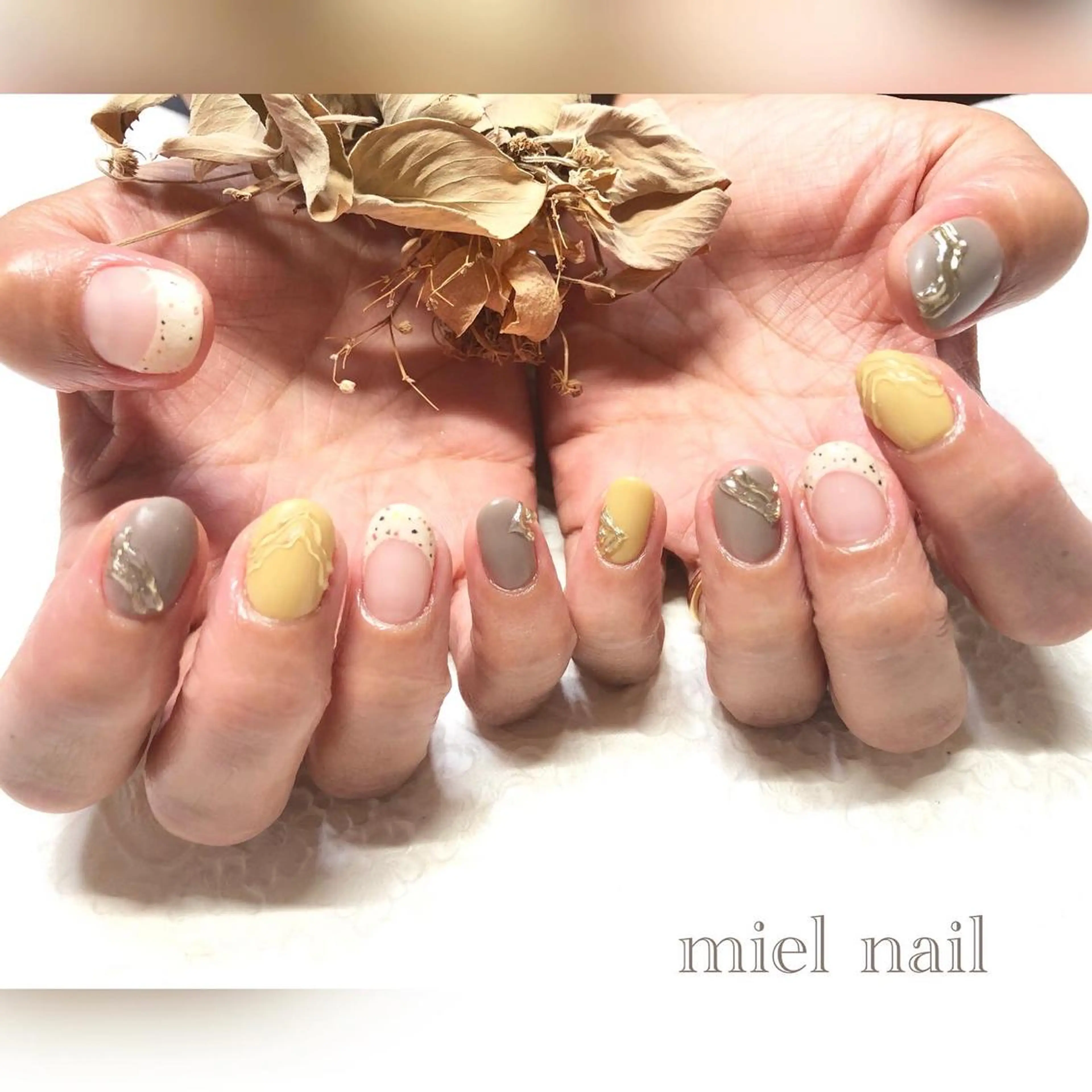 ネイル ハンドネイル miel nailのネイルデザイン