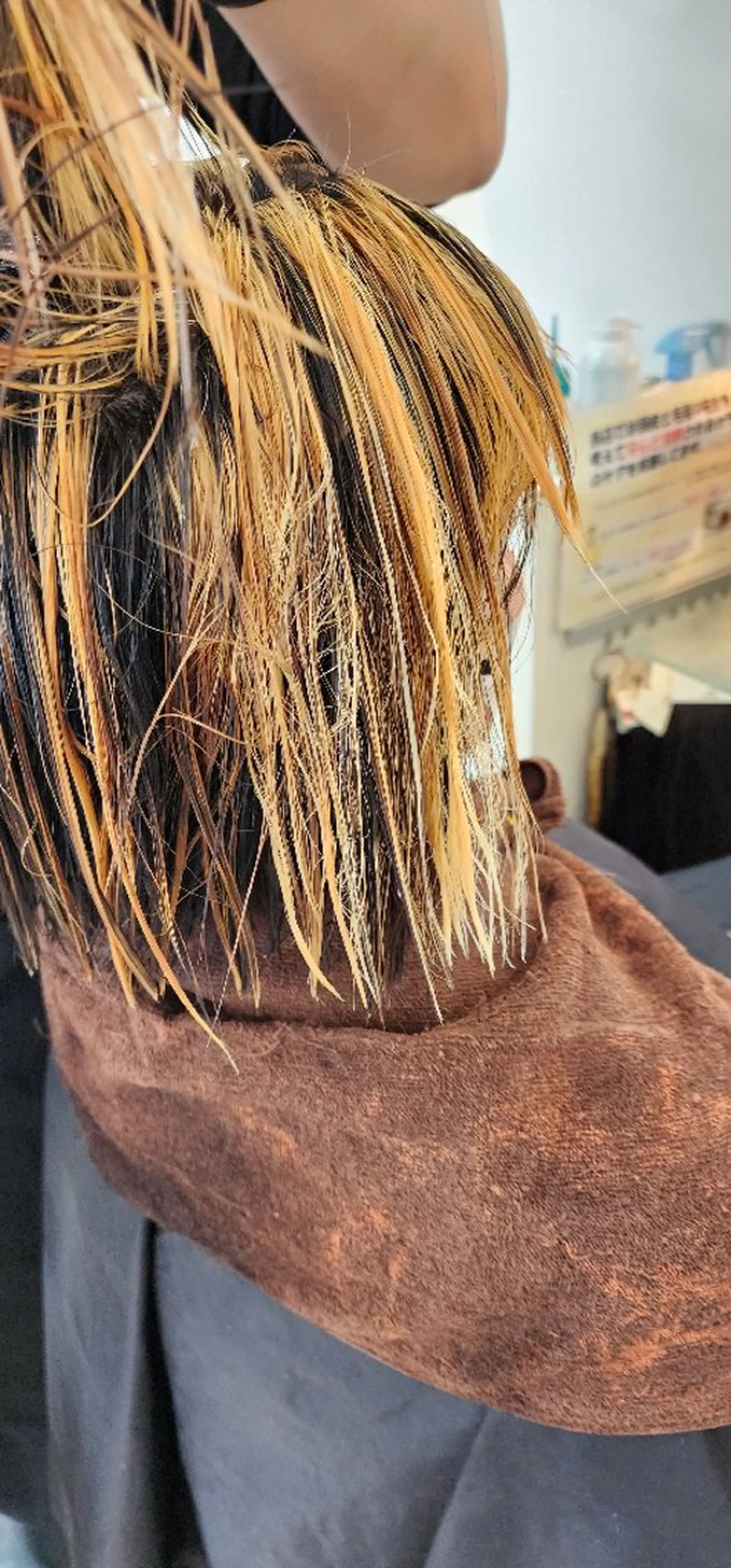 ミディアム カラー hairmake Juinのヘアスタイル