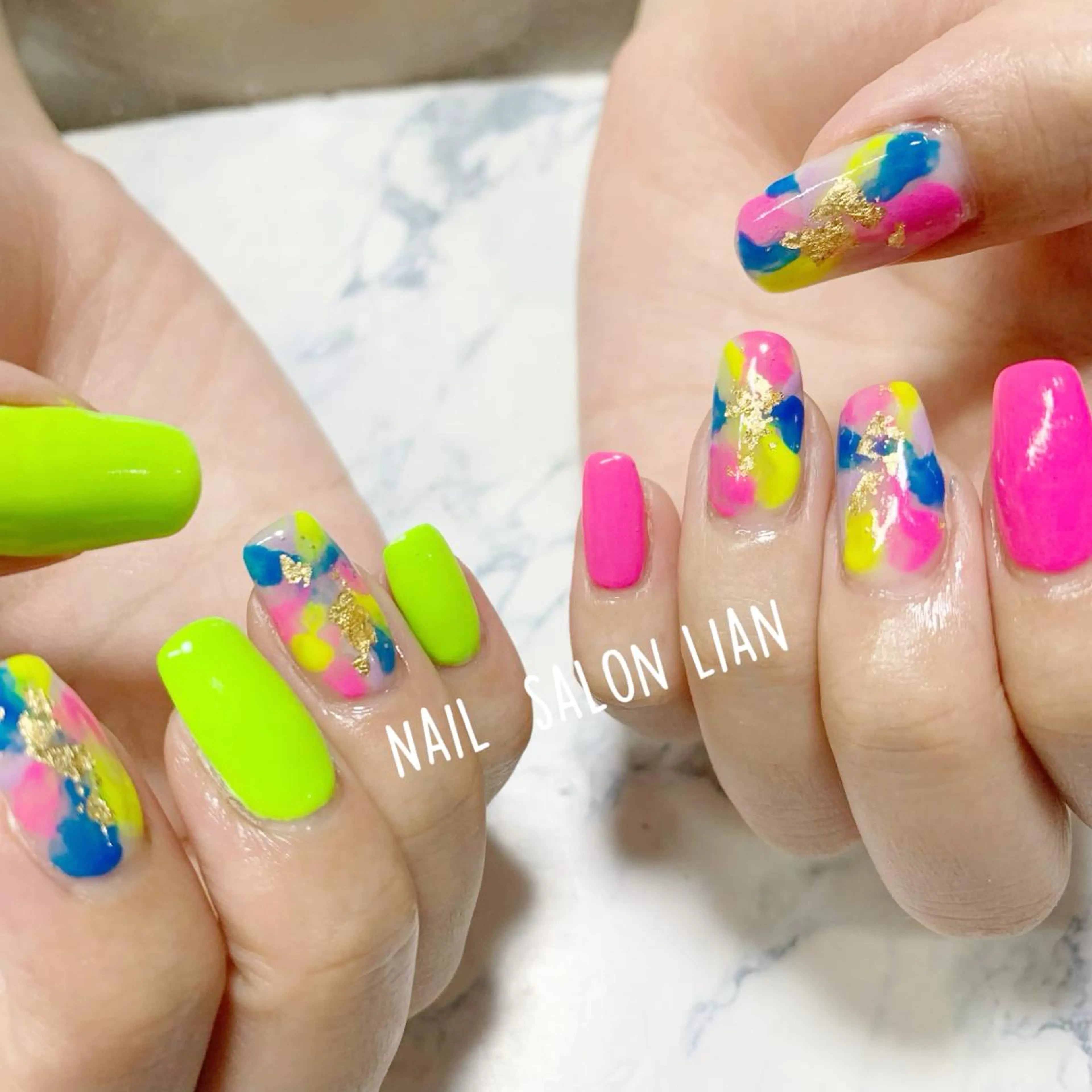 ネイル ハンドネイル NailSalon LiAnのネイルデザイン