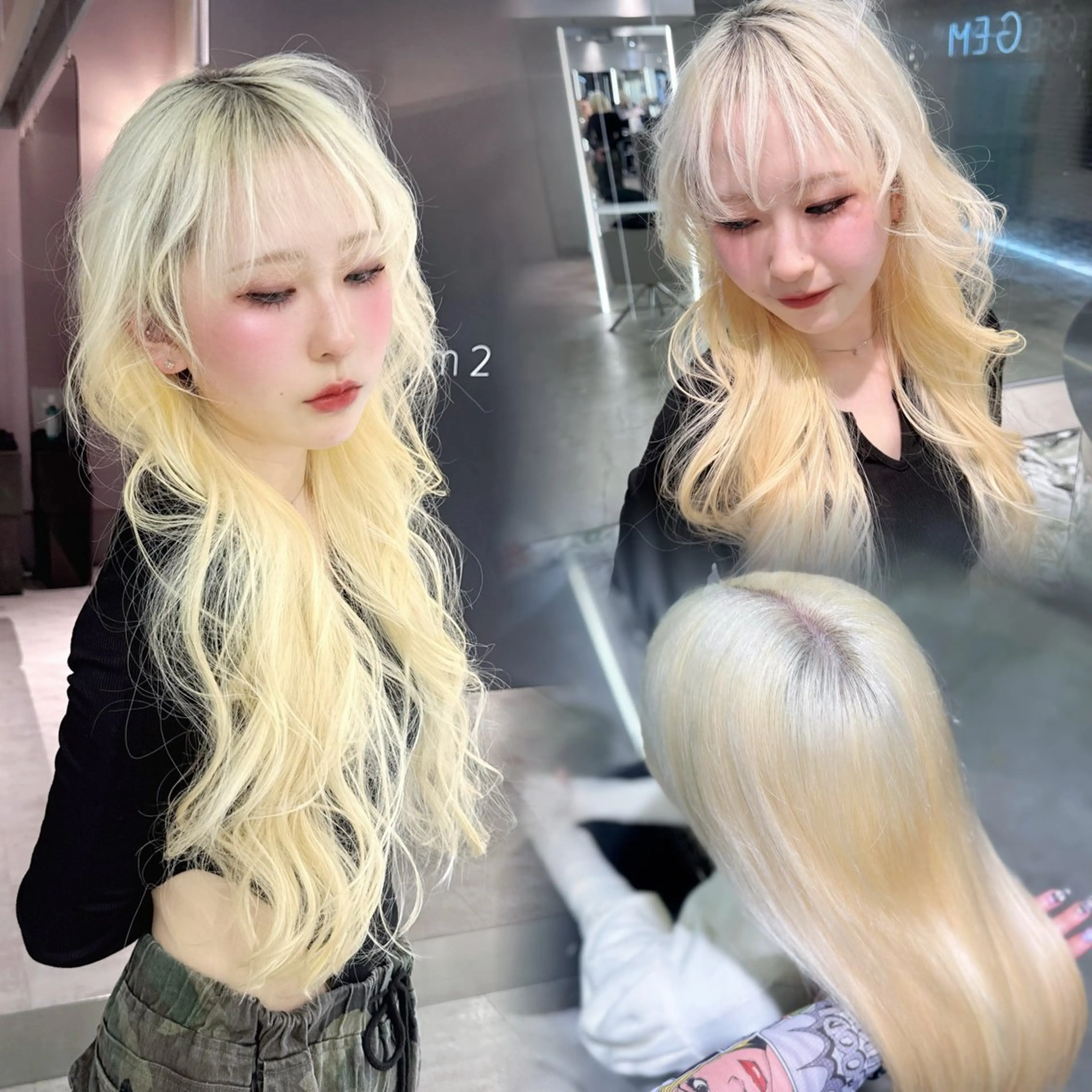 ☆卒業クーポン🌸《憧れのハイトーン叶えます》2ブリーチ＋カラーの写真