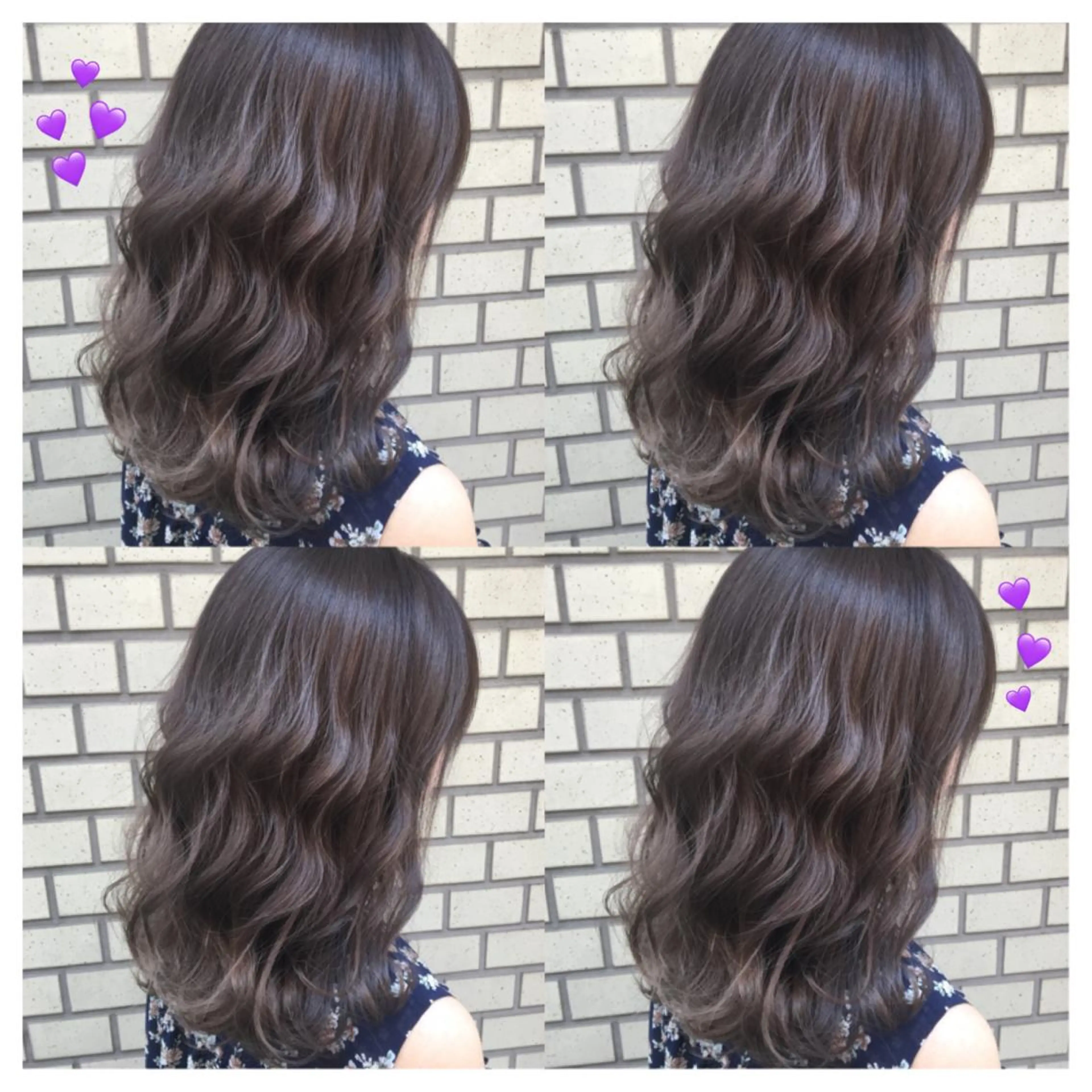 ミディアム カラー アッシュ ブリーチ ラベンダーカラー ラベンダーアッシュ 韓国ヘア得意❤︎森澤 悠佳のヘアスタイル