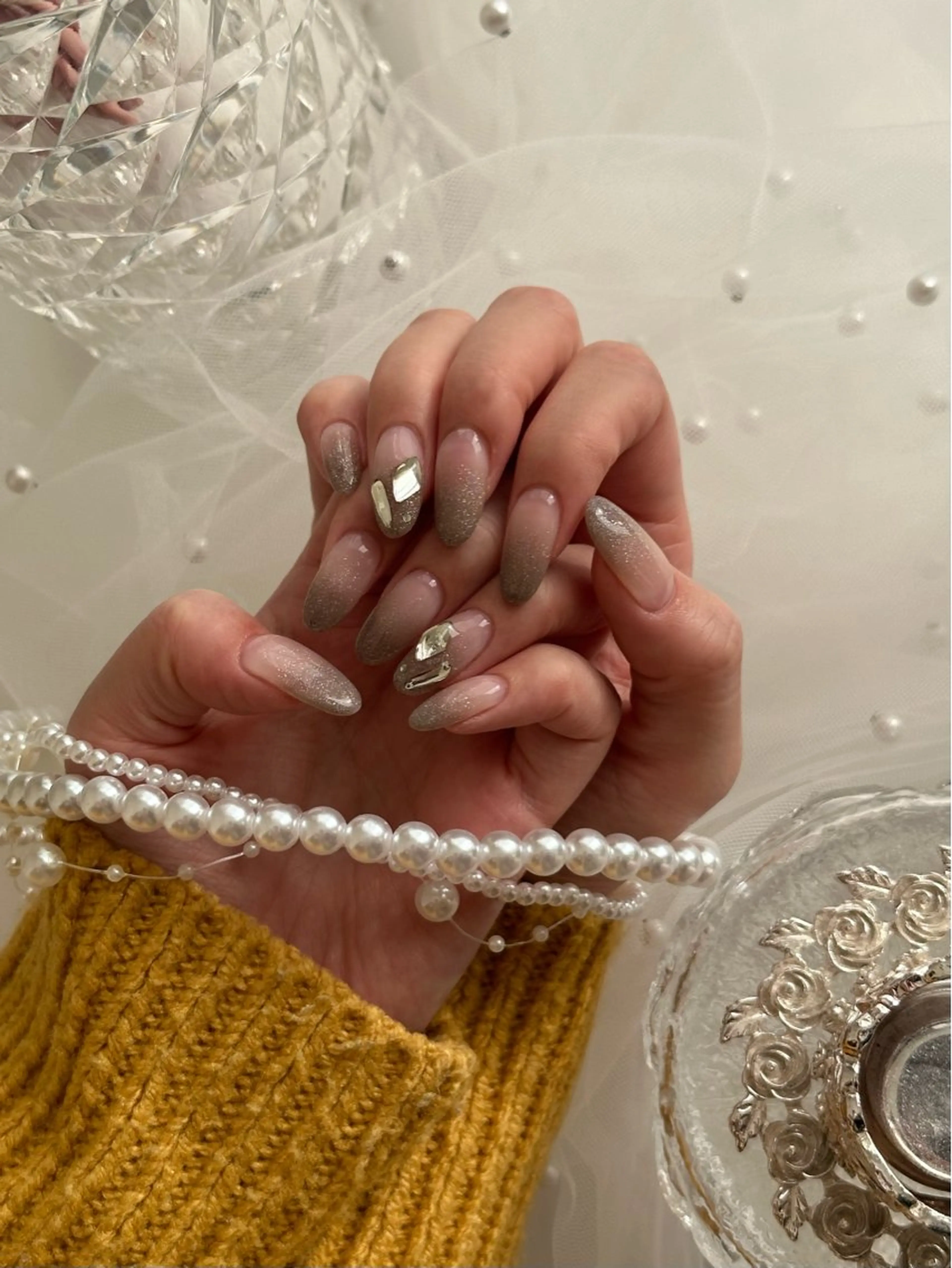 ネイル ハンドネイル CREVIO小美玉店 店長RIRIのネイルデザイン