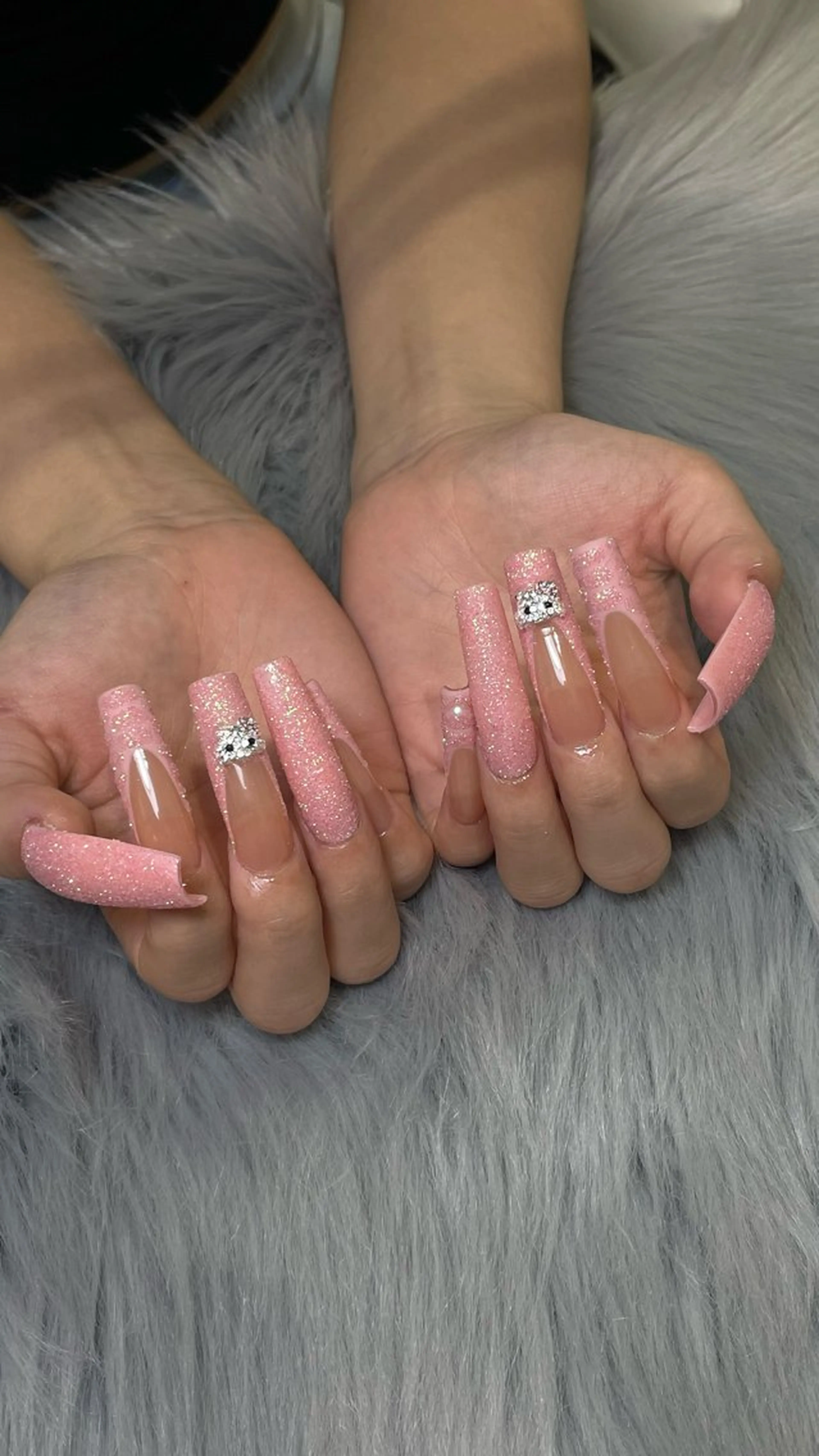 ネイル ラメ(グリッター) RICO Nail パーツつけ放題🌈のネイルデザイン
