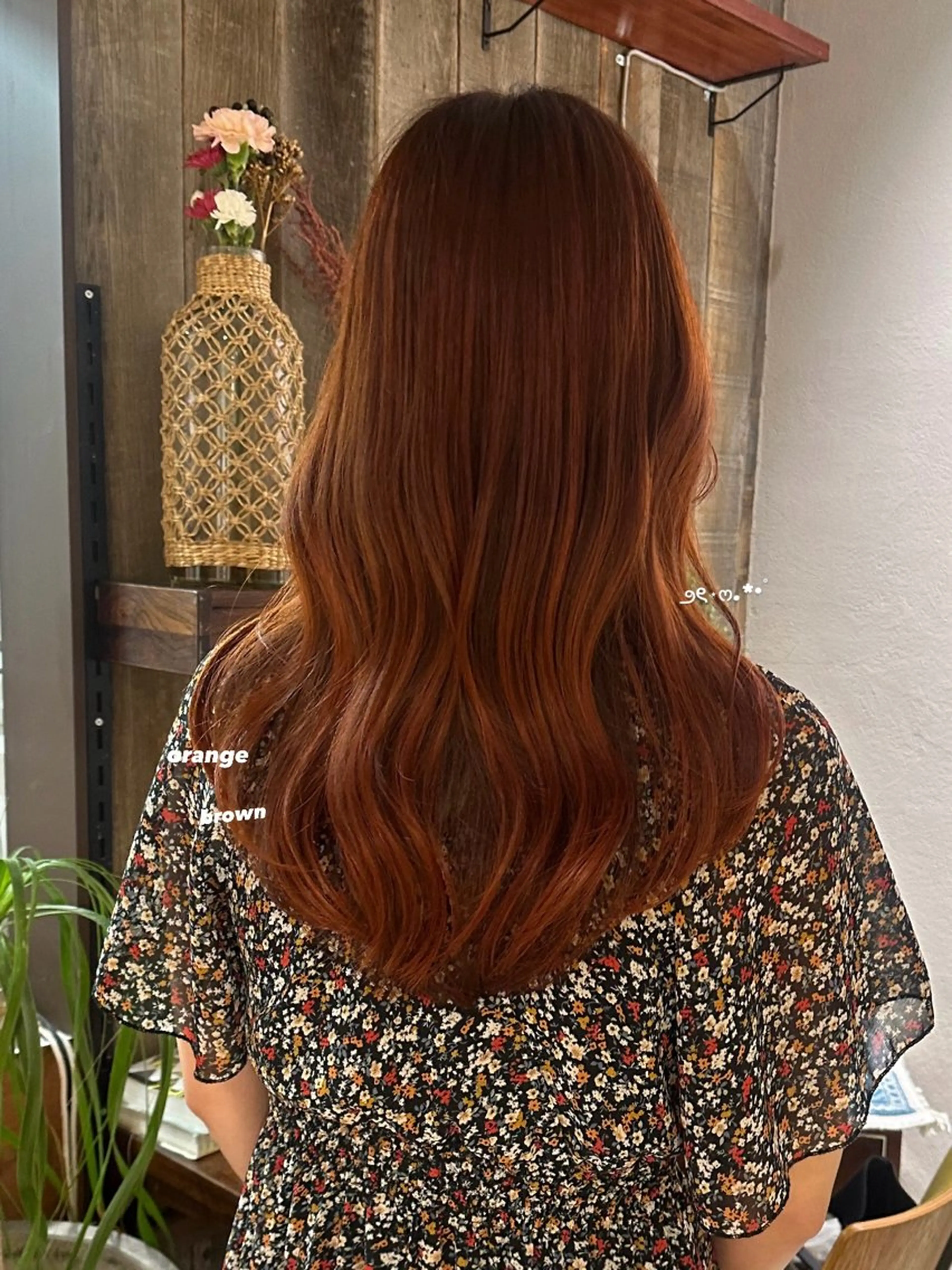 ロング カラー 暖色カラー/レイヤー 🌙 オノユリカのヘアスタイル