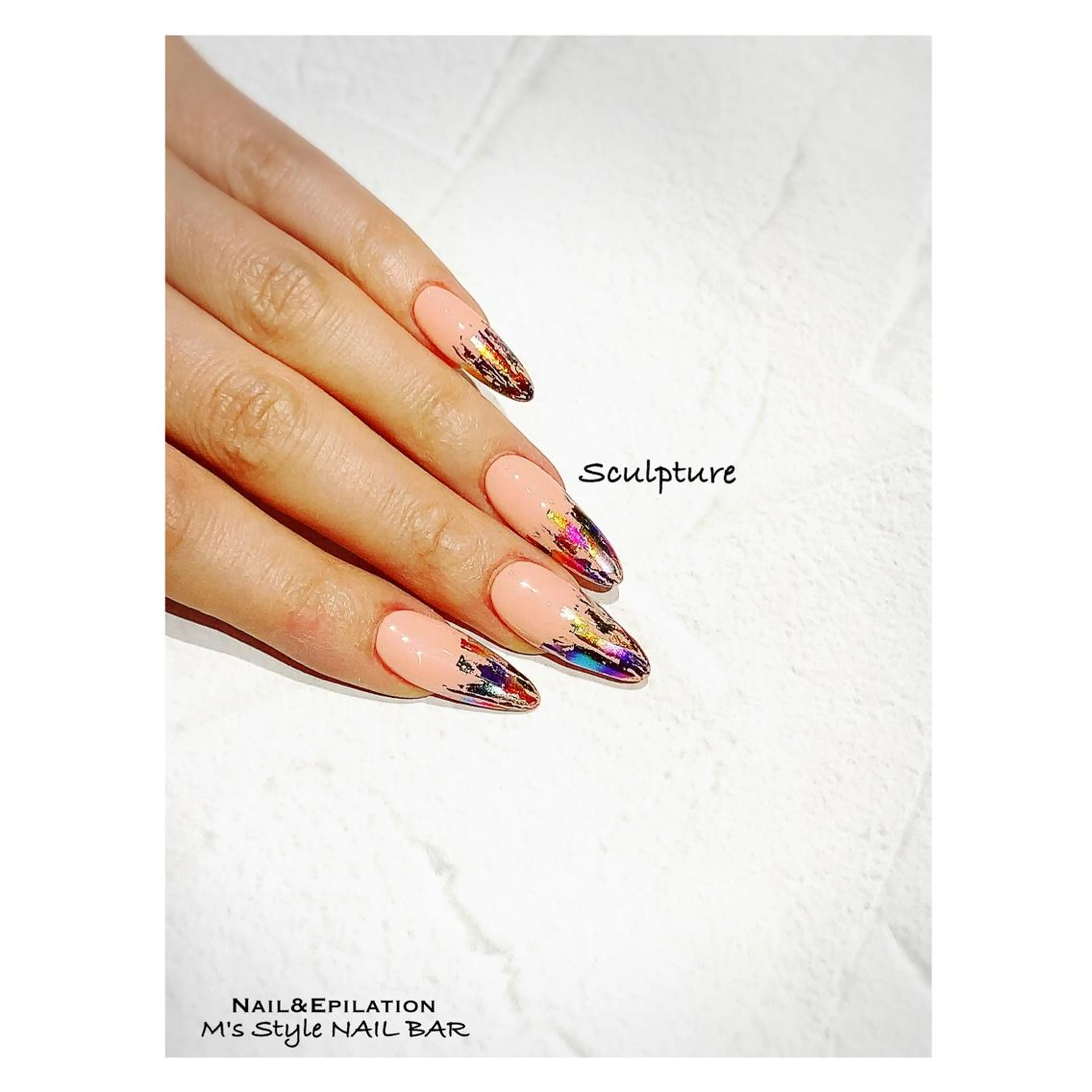 ネイル 成人式 韓国ネイル ロングネイル マグネットネイル ミディアムネイル ハンドネイル M's Style NAIL BARのネイルデザイン