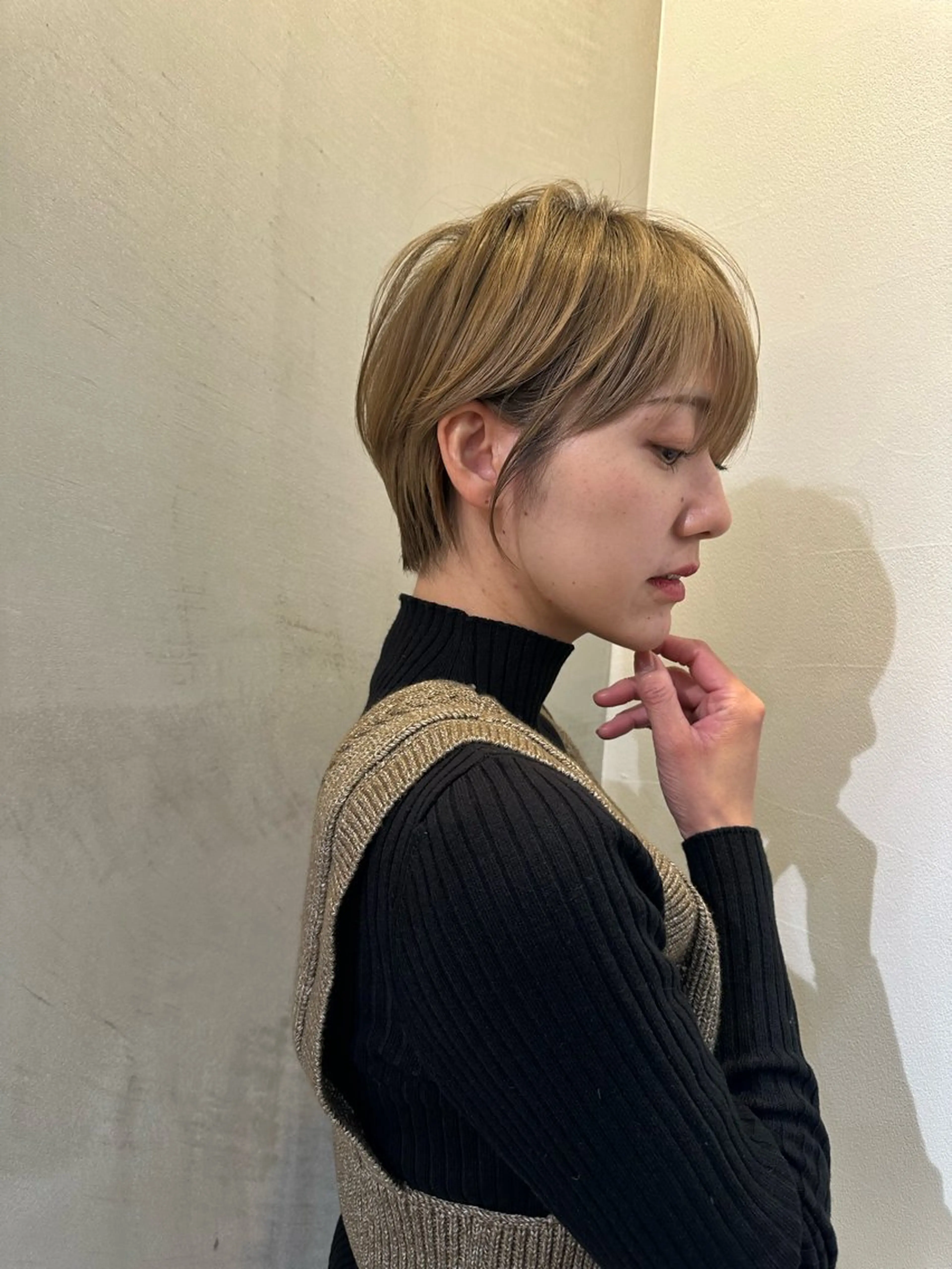 ショート ショートヘア カット ヘアカラー トリートメント ヘッドスパ taiga レイヤー /髪質改善/矯正🌈のヘアスタイル
