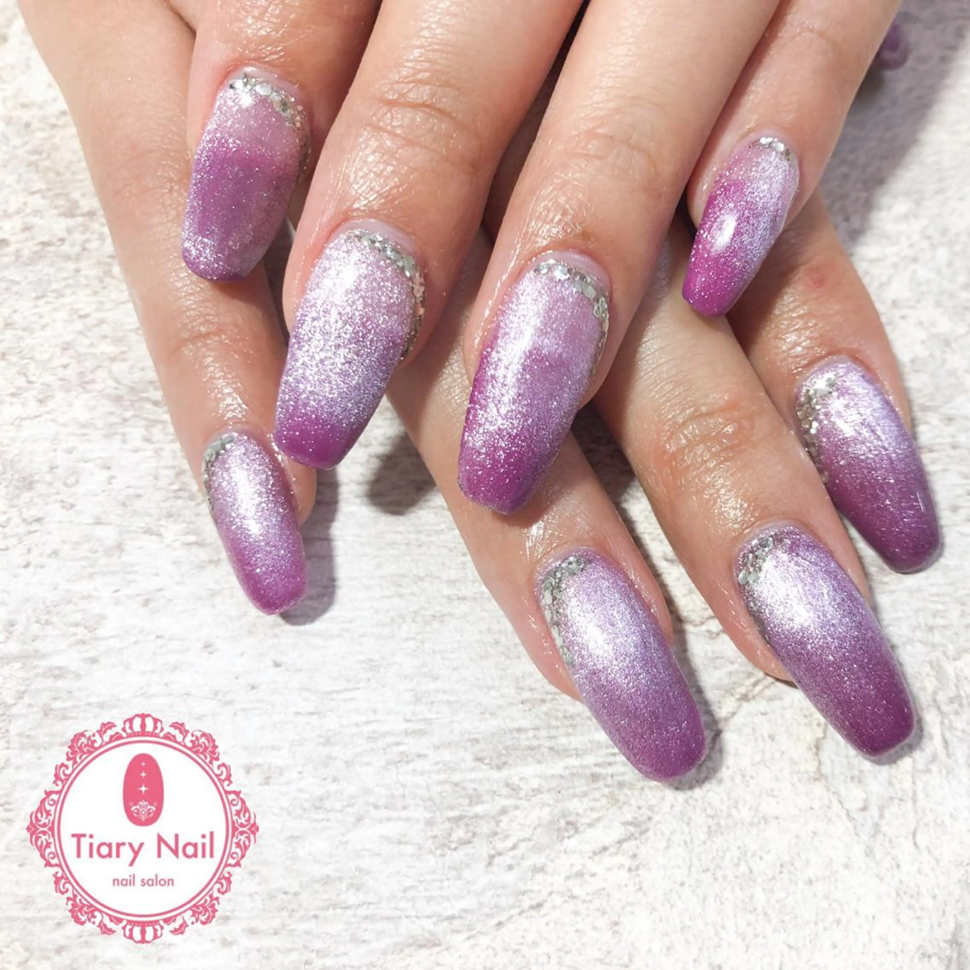 ネイル tiarynail K K🐼のネイルデザイン