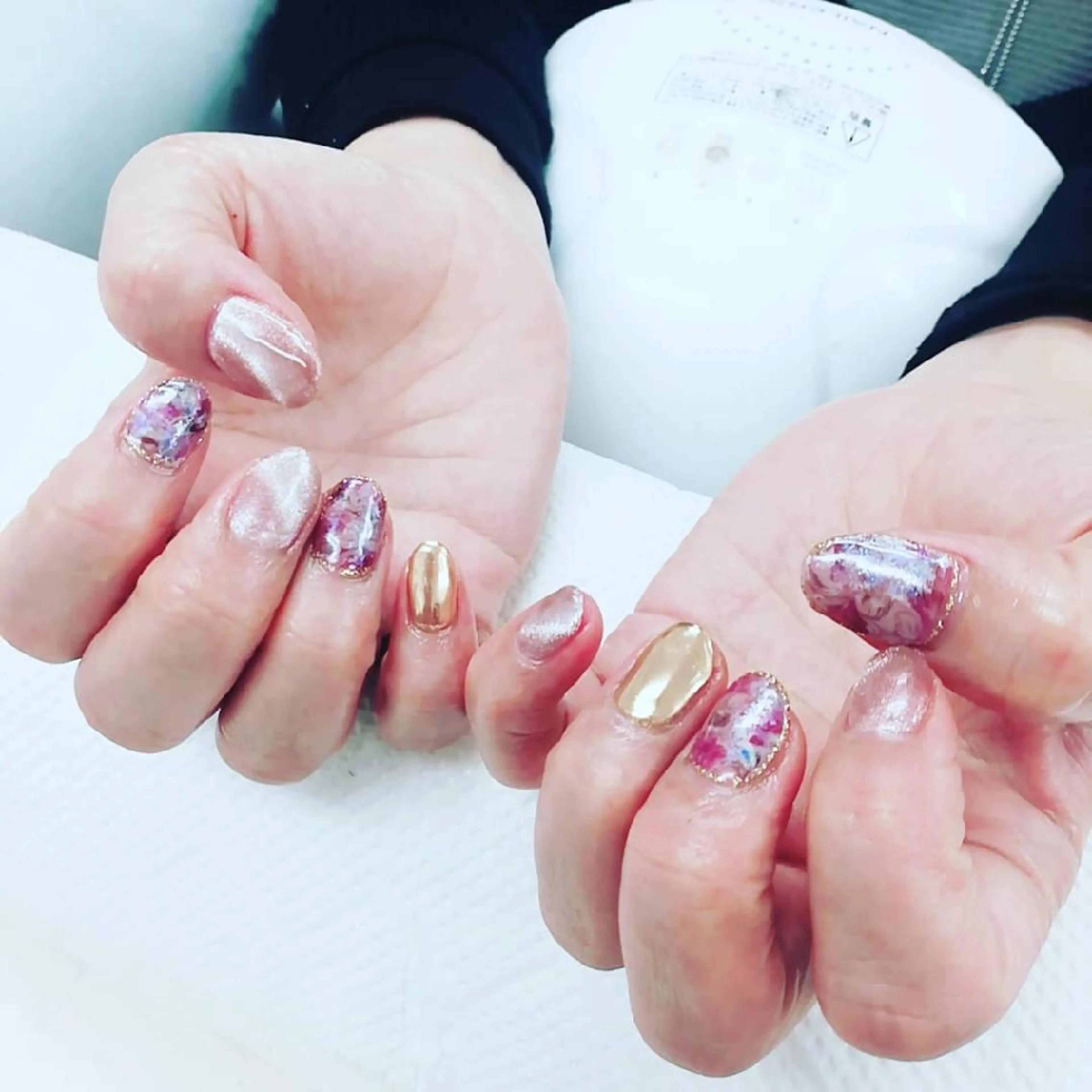 ネイル ハンドネイル 板倉 店長のネイルデザイン