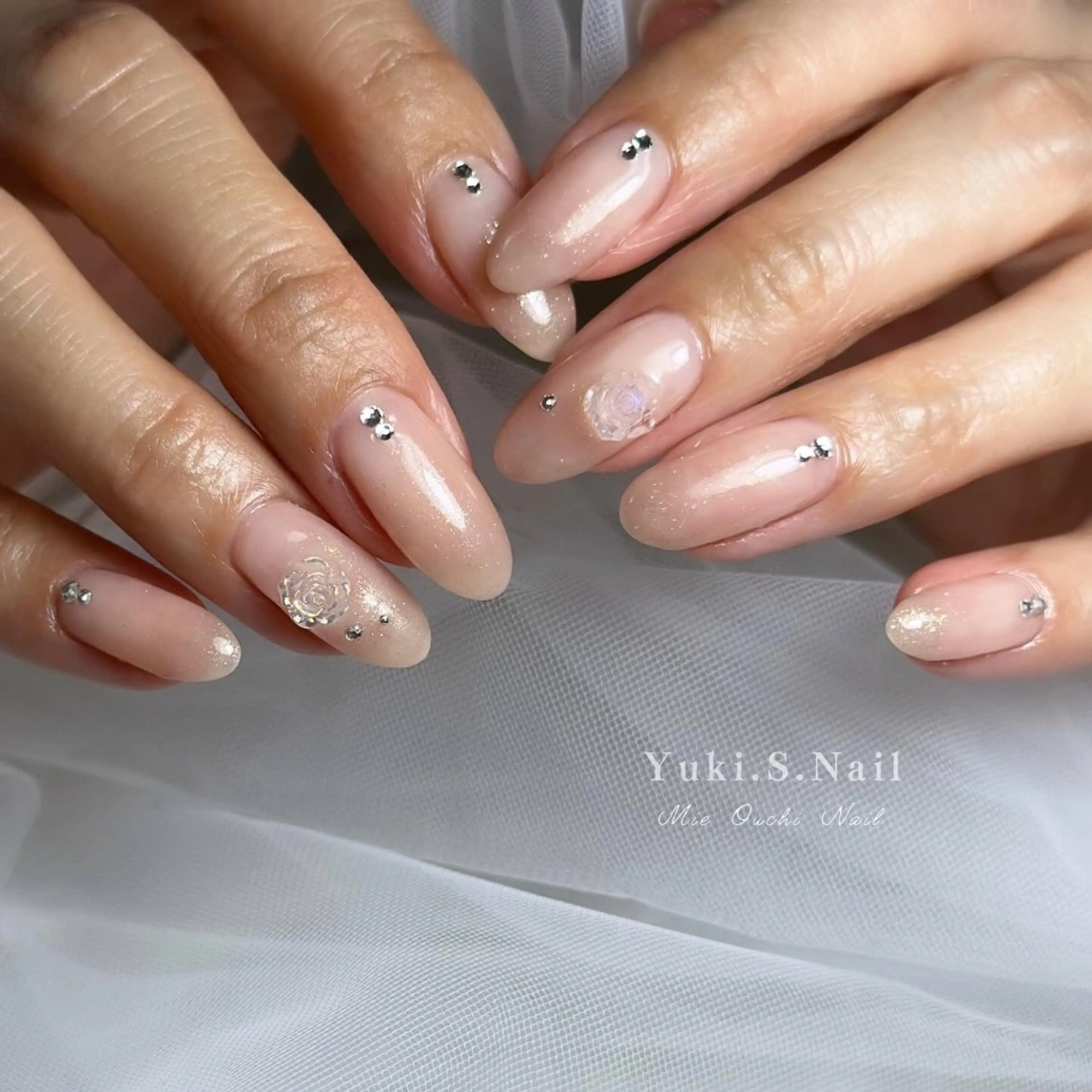 ショート ハンドネイル Yuki S.Nailのネイルデザイン