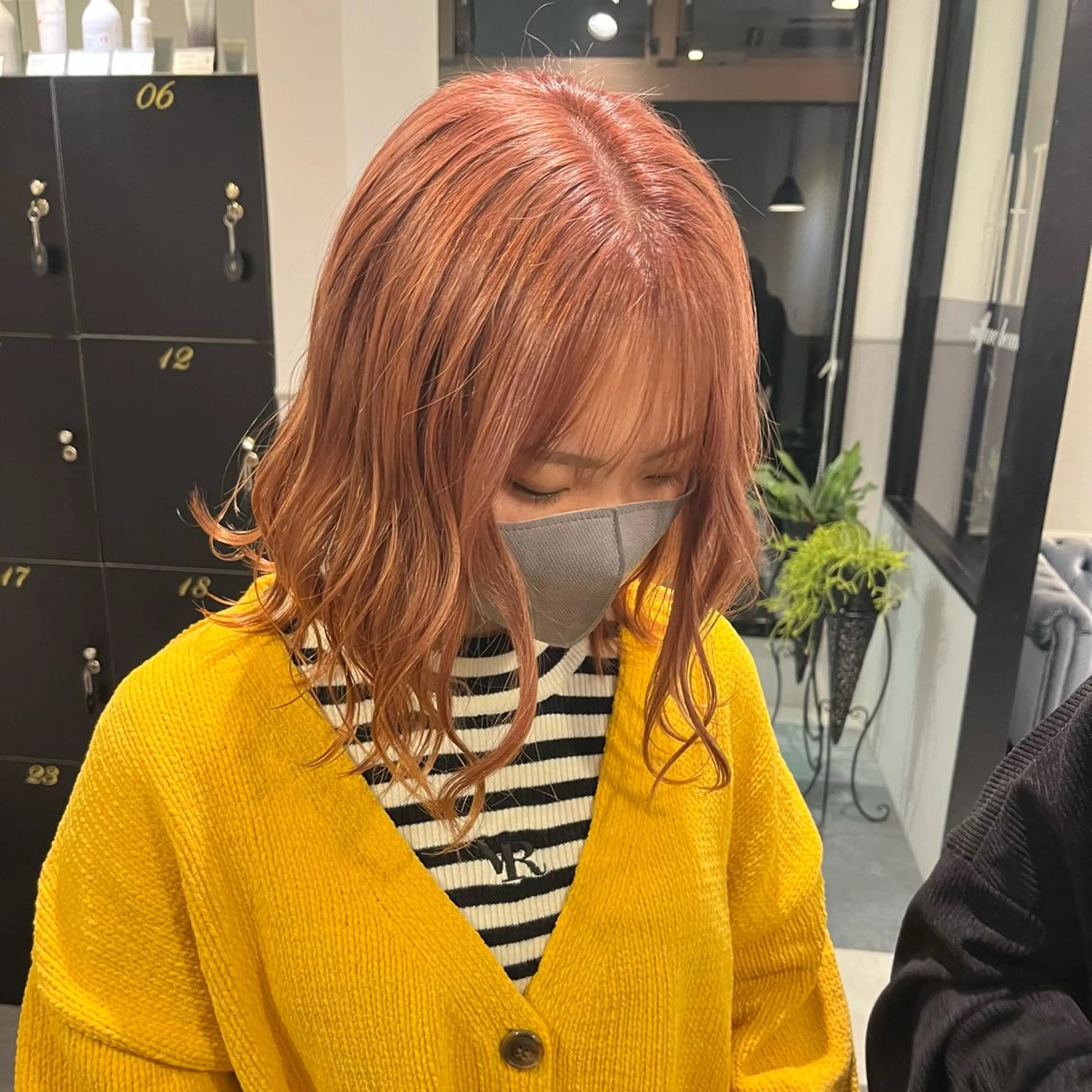 カラー ブリーチ Earth中野山後藤 陸沙のヘアスタイル