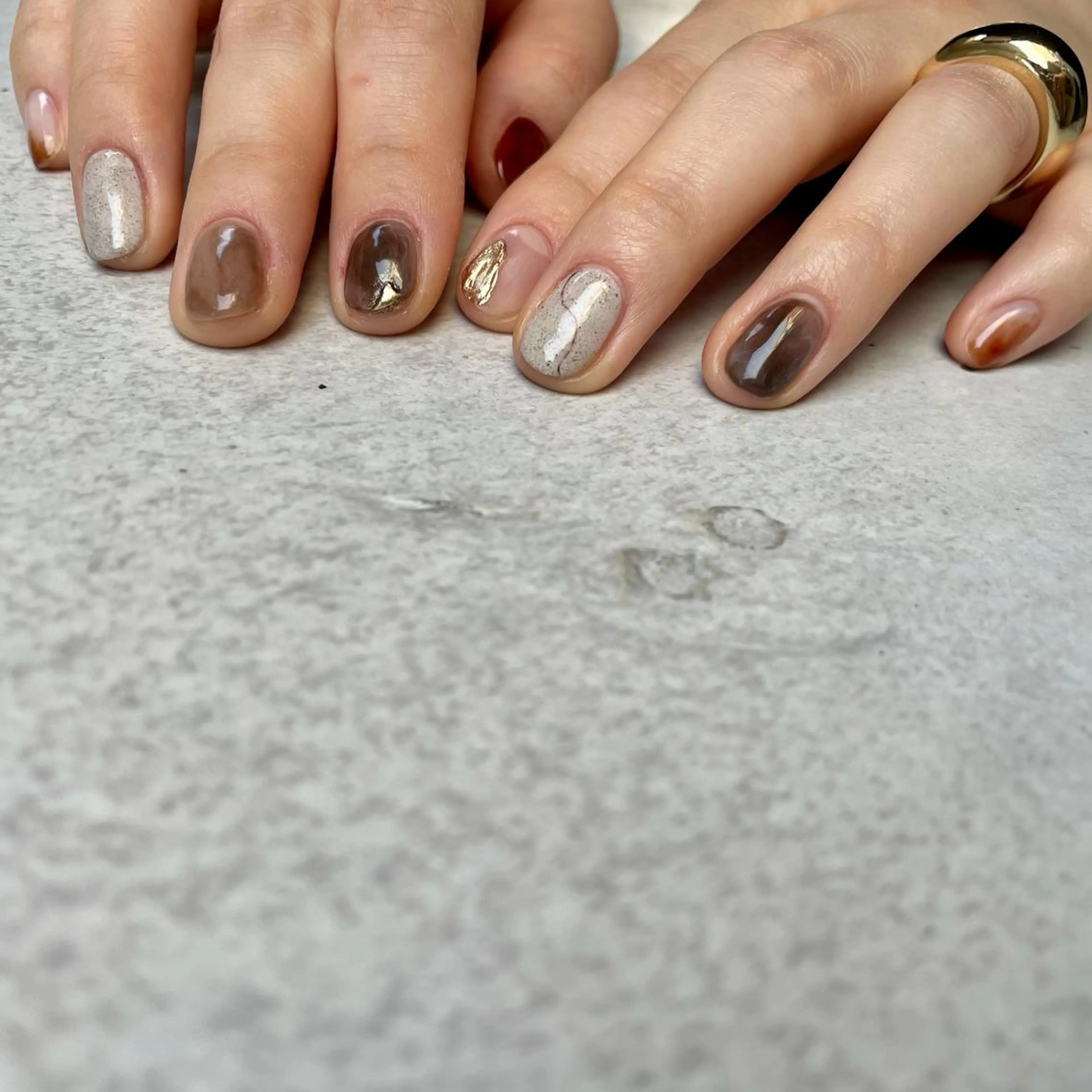 ネイル twoo______ miyuのネイルデザイン