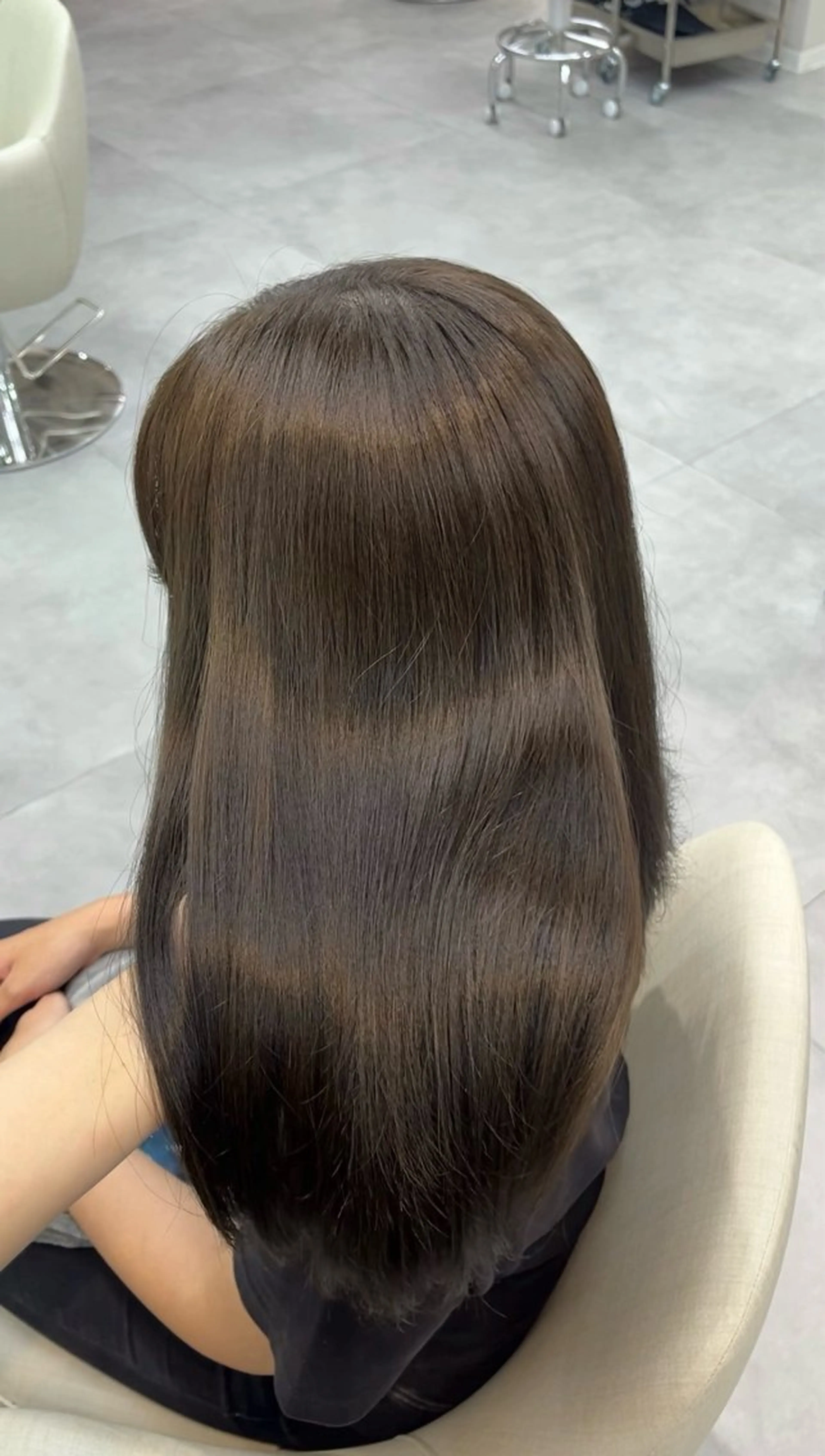 カラー ヘアカラー トリートメント 韓国ヘア/ うる艶髪 🪽🫧Neneのヘアスタイル