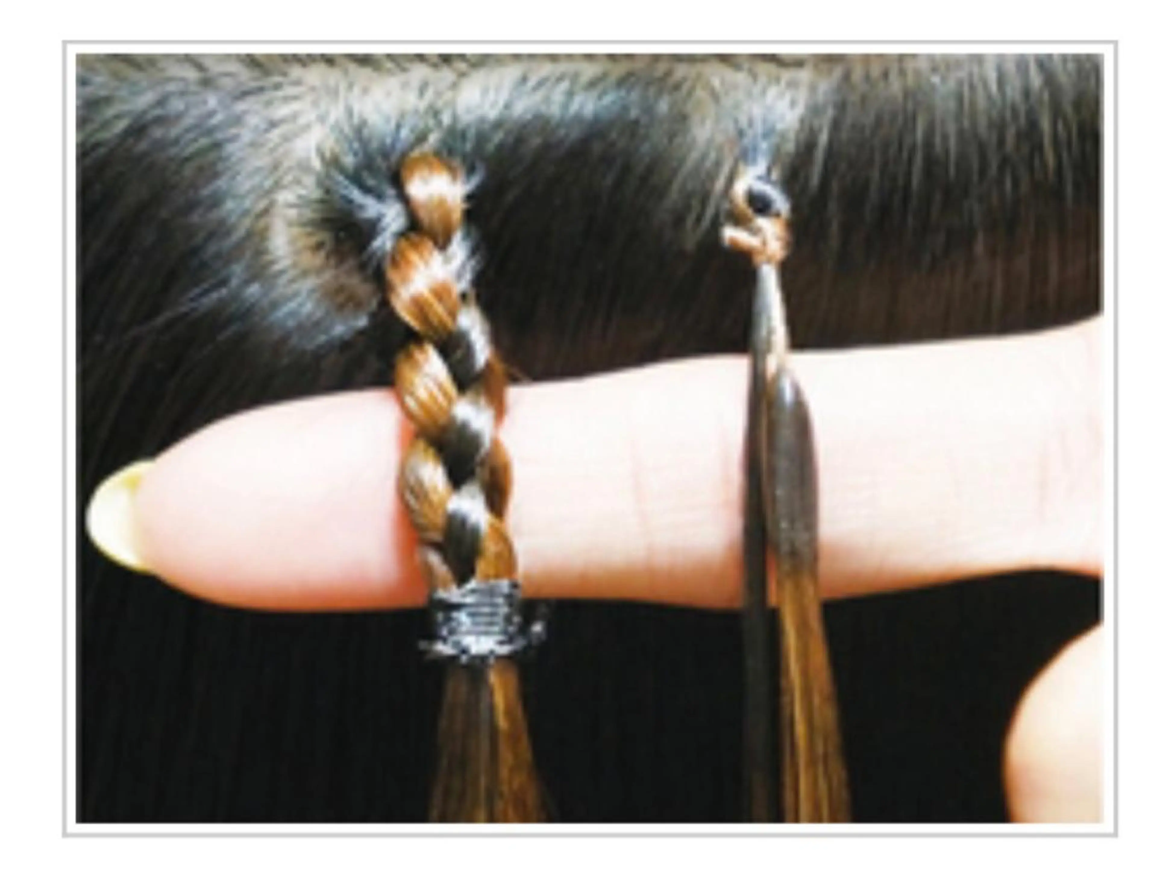 ロング カラー プルエクステ エクステ プルエクステ 代表 松本のヘアスタイル