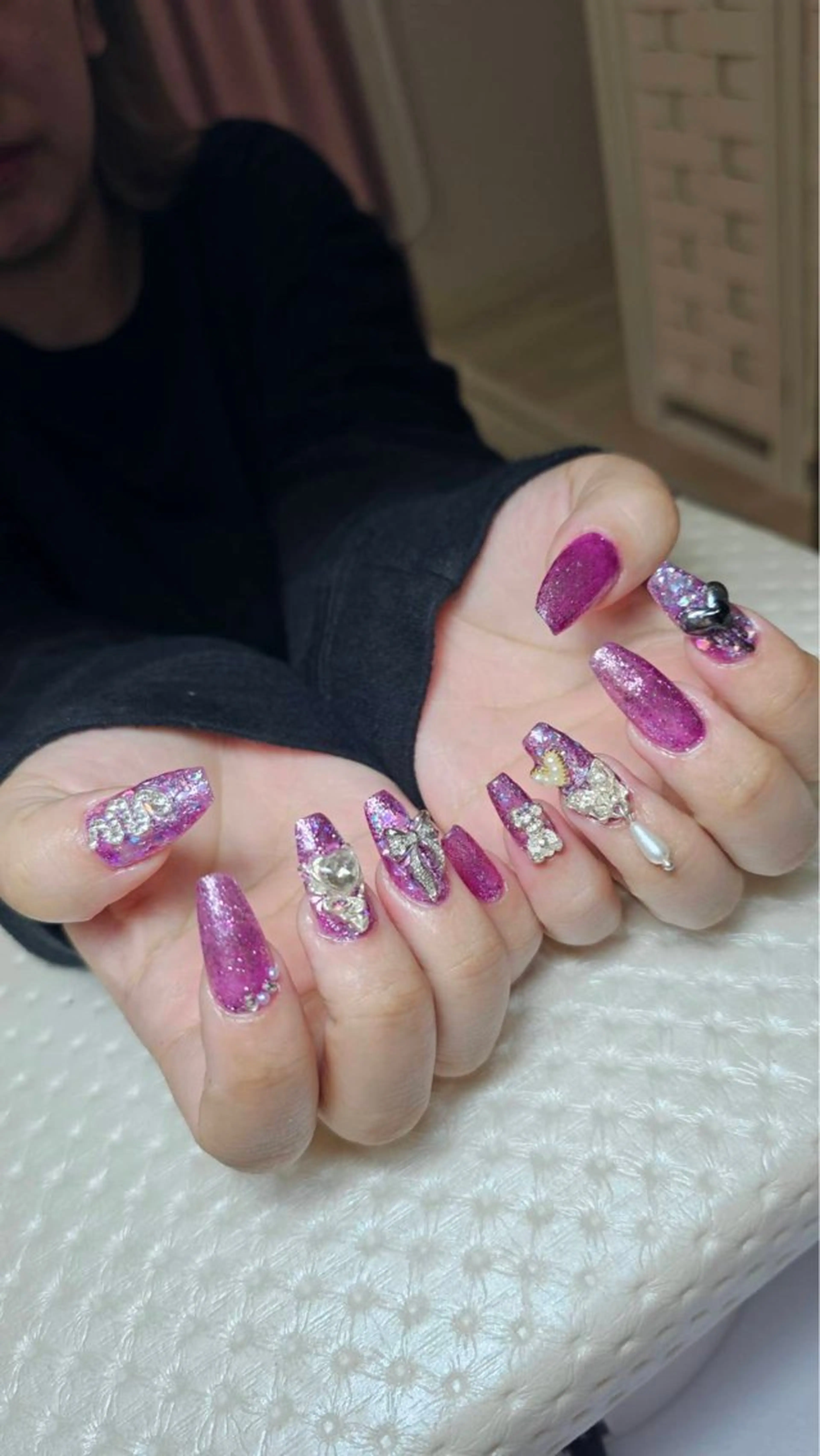 ネイル 長さ出し ジェルネイル Bél Nail salonのネイルデザイン