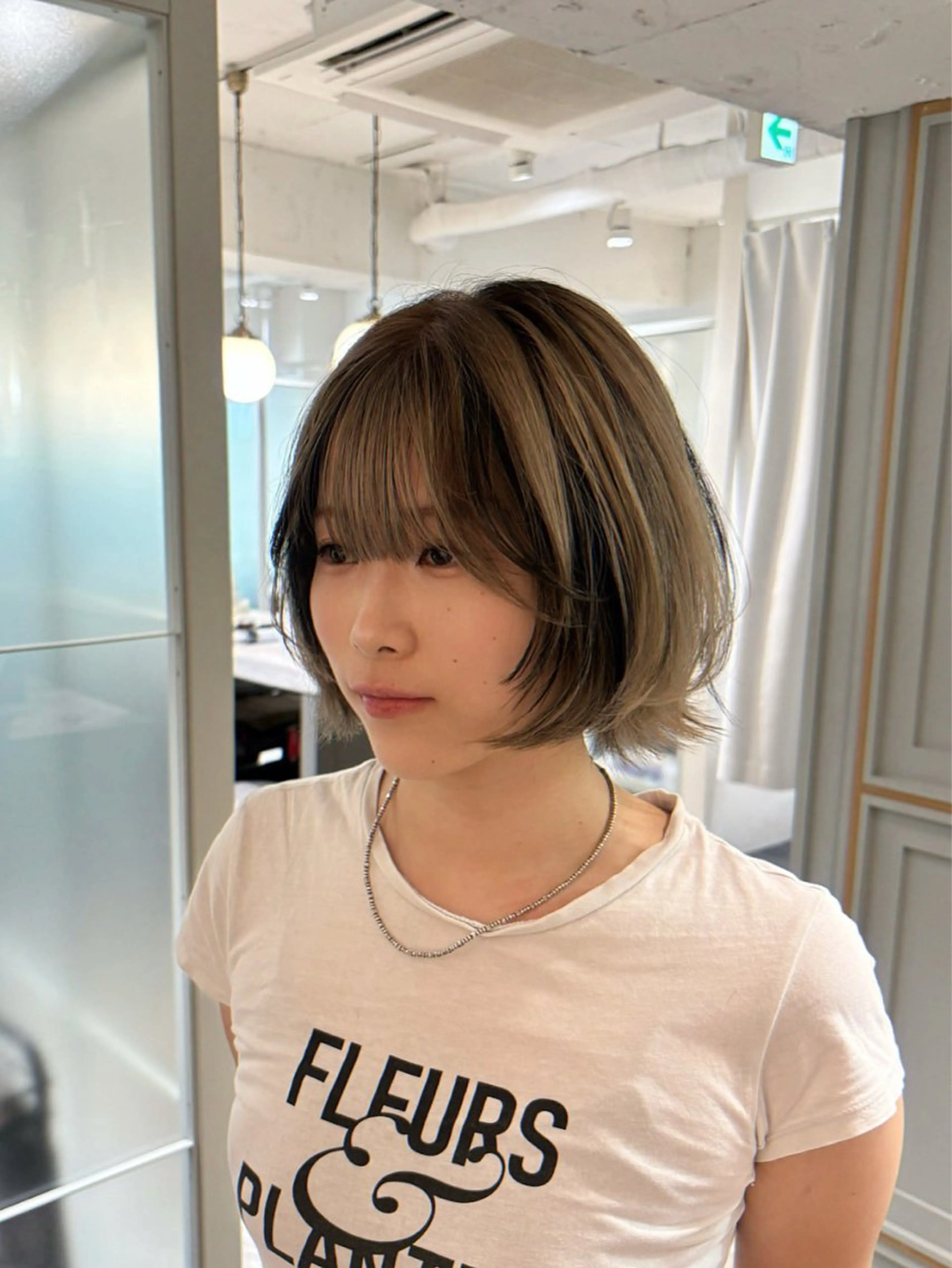 ミディアム カラー [渋谷美容師] 玲弥のヘアスタイル