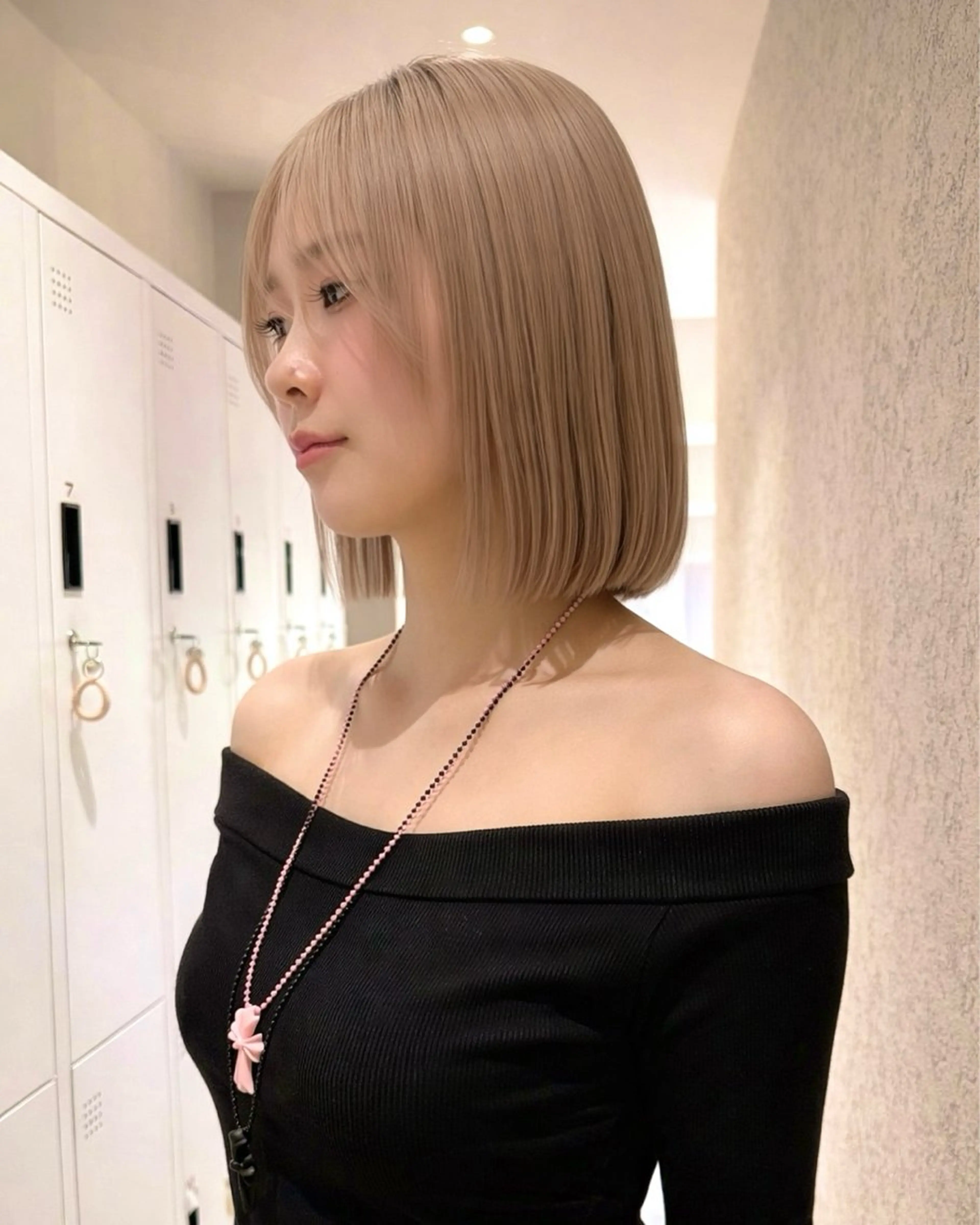 ショート ヘアカラー 石川 航のヘアスタイル