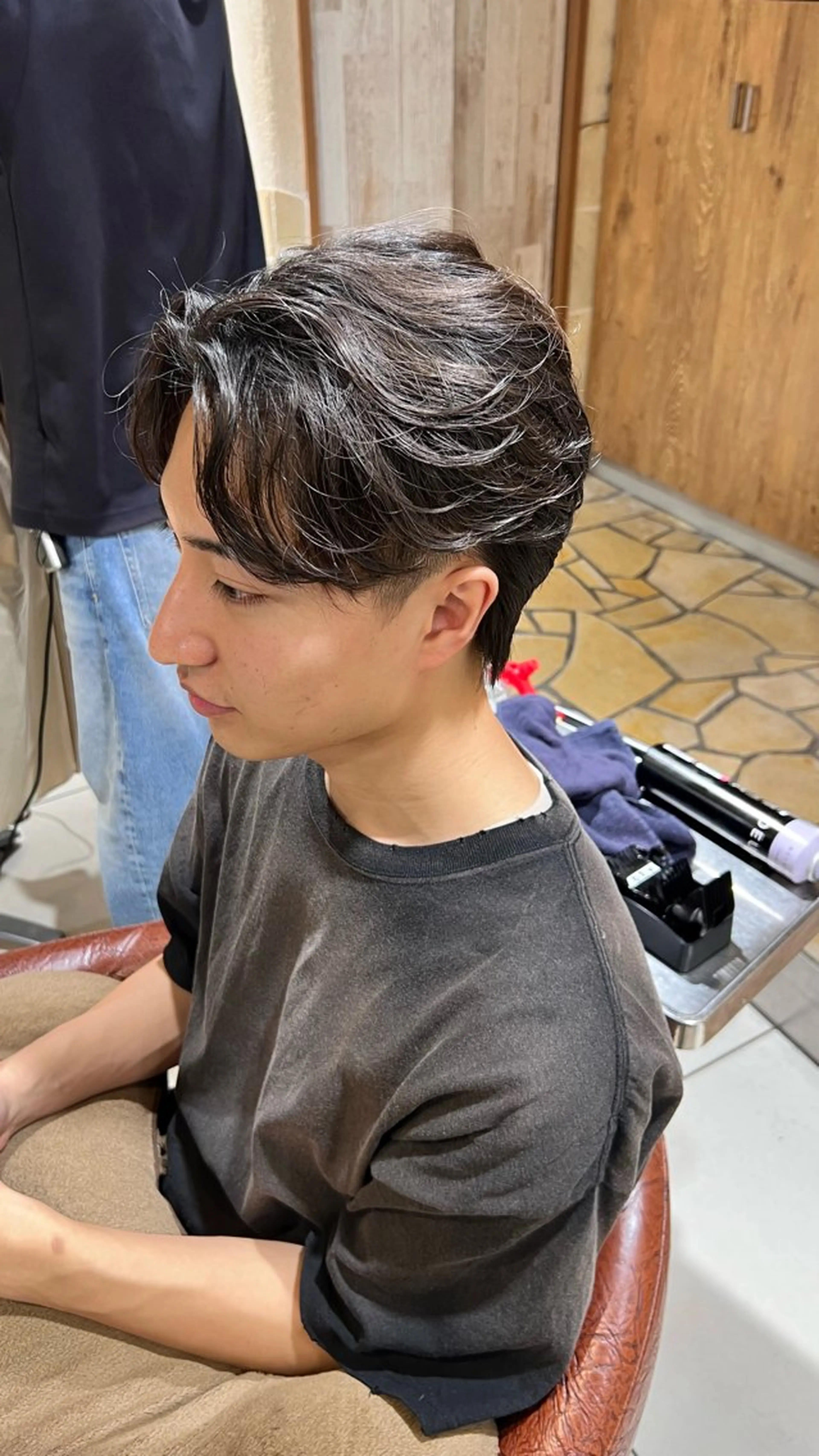 パーマ メンズ カット パーマ 新宿/メンズパーマ/ メンズ特化/和田瑞生のヘアスタイル