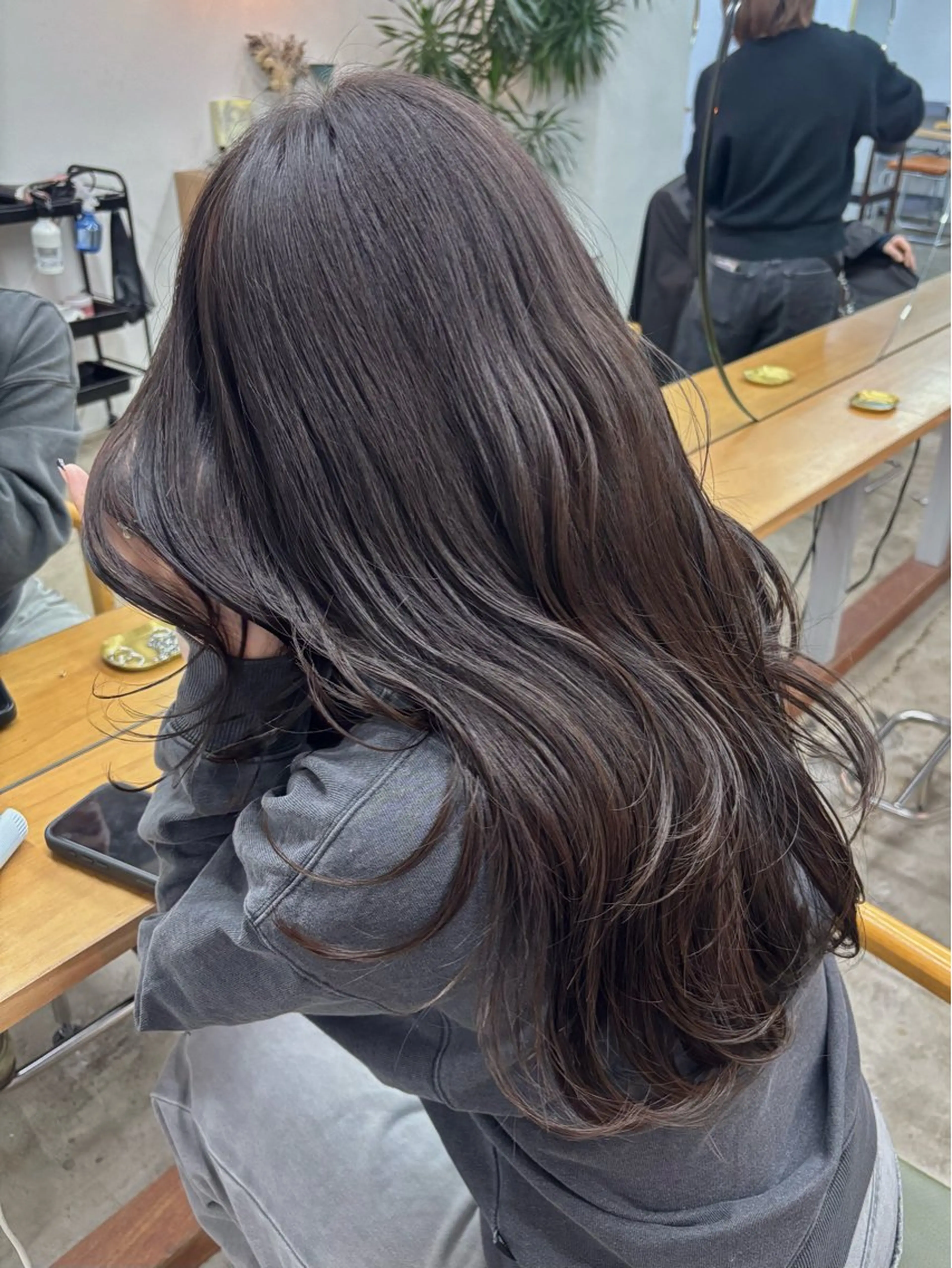 ロング カラー カット ヘアカラー トリートメント Kaho/大阪心斎橋 ボブ/レイヤー/艶髪のヘアスタイル