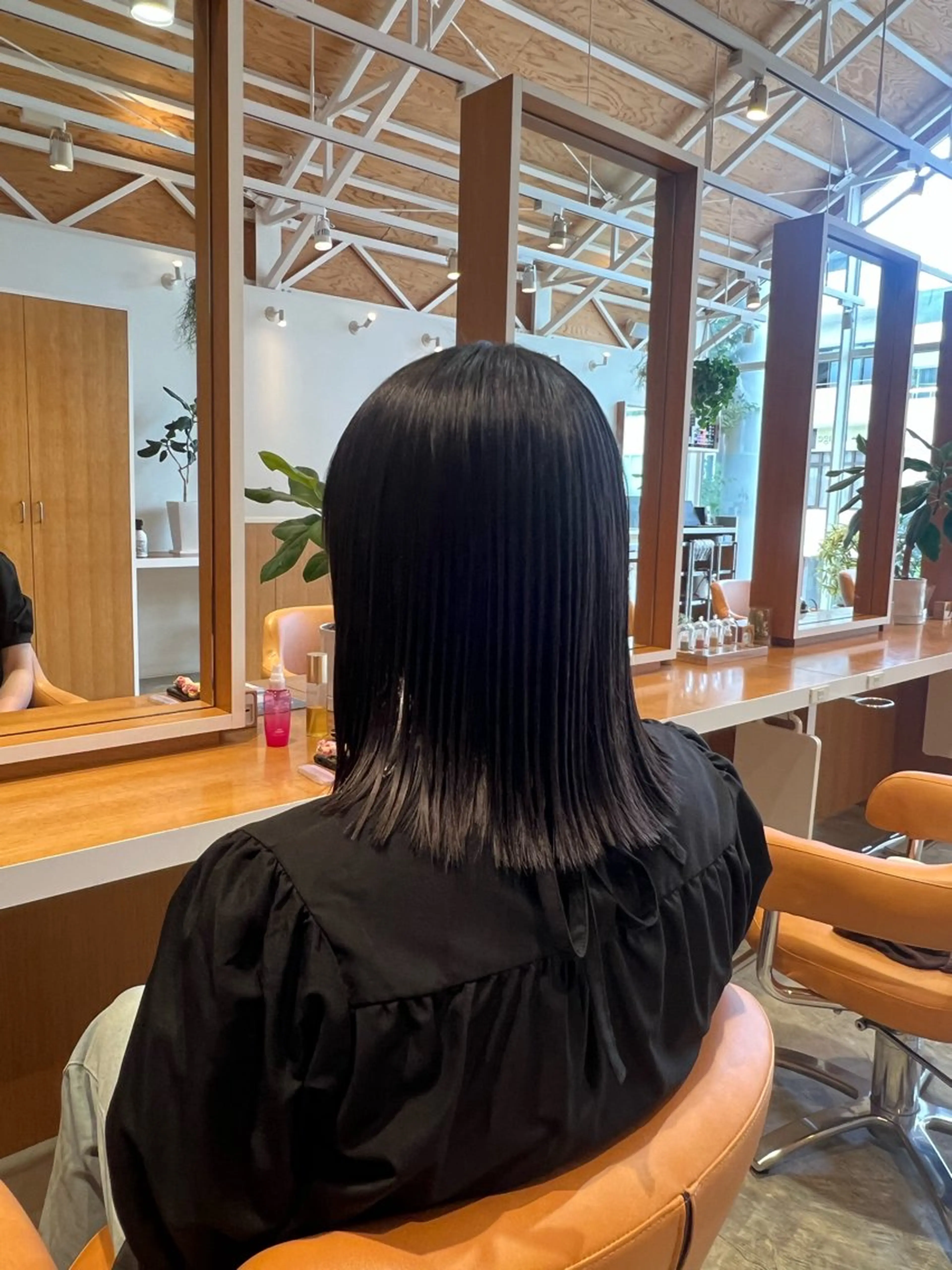 ミディアム 縮毛矯正 hairdo千葉店 カワサキ　マナのヘアスタイル