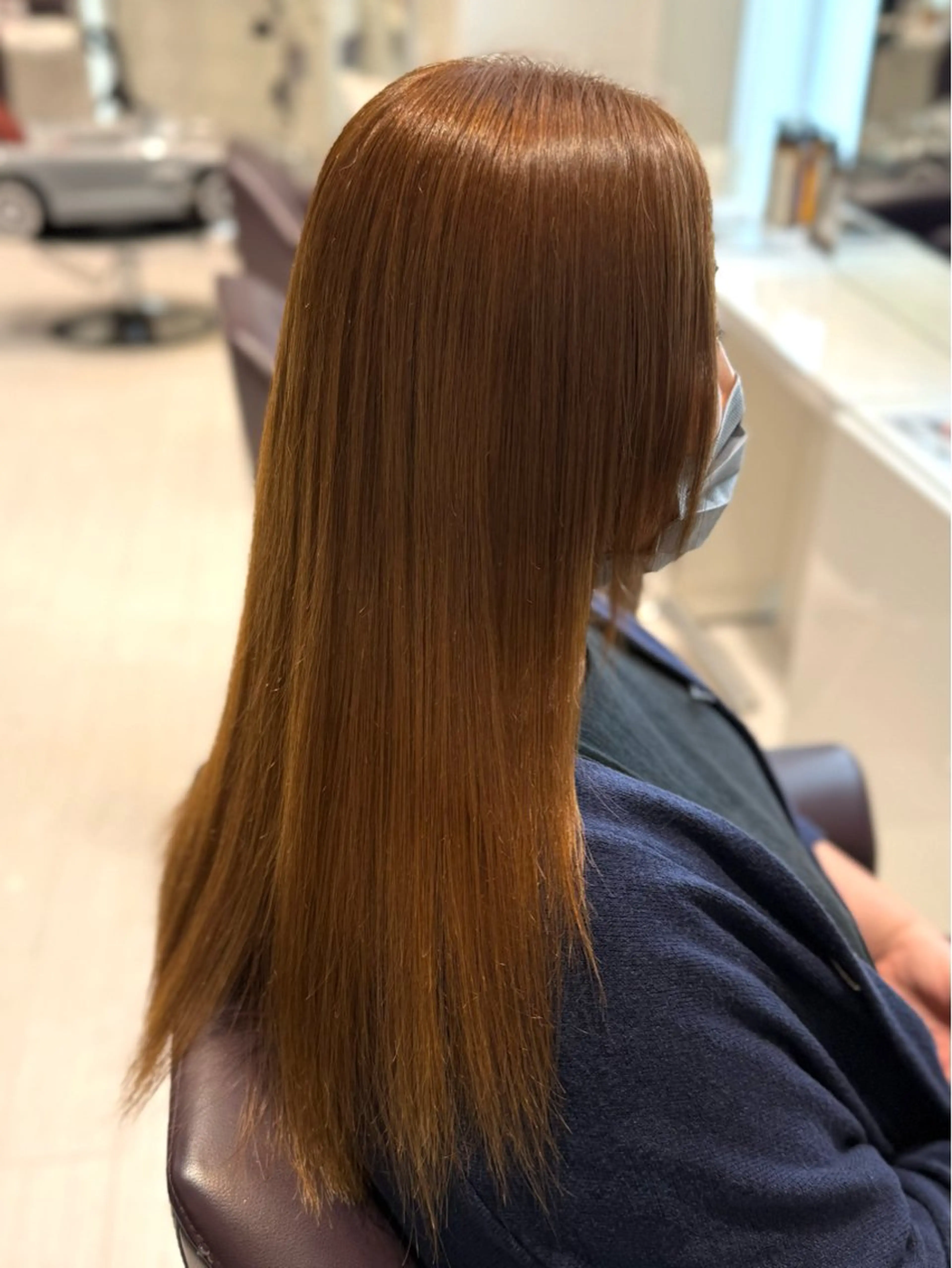 パーマ ストレートパーマ miiro所属・sakura 🌷のヘアスタイル