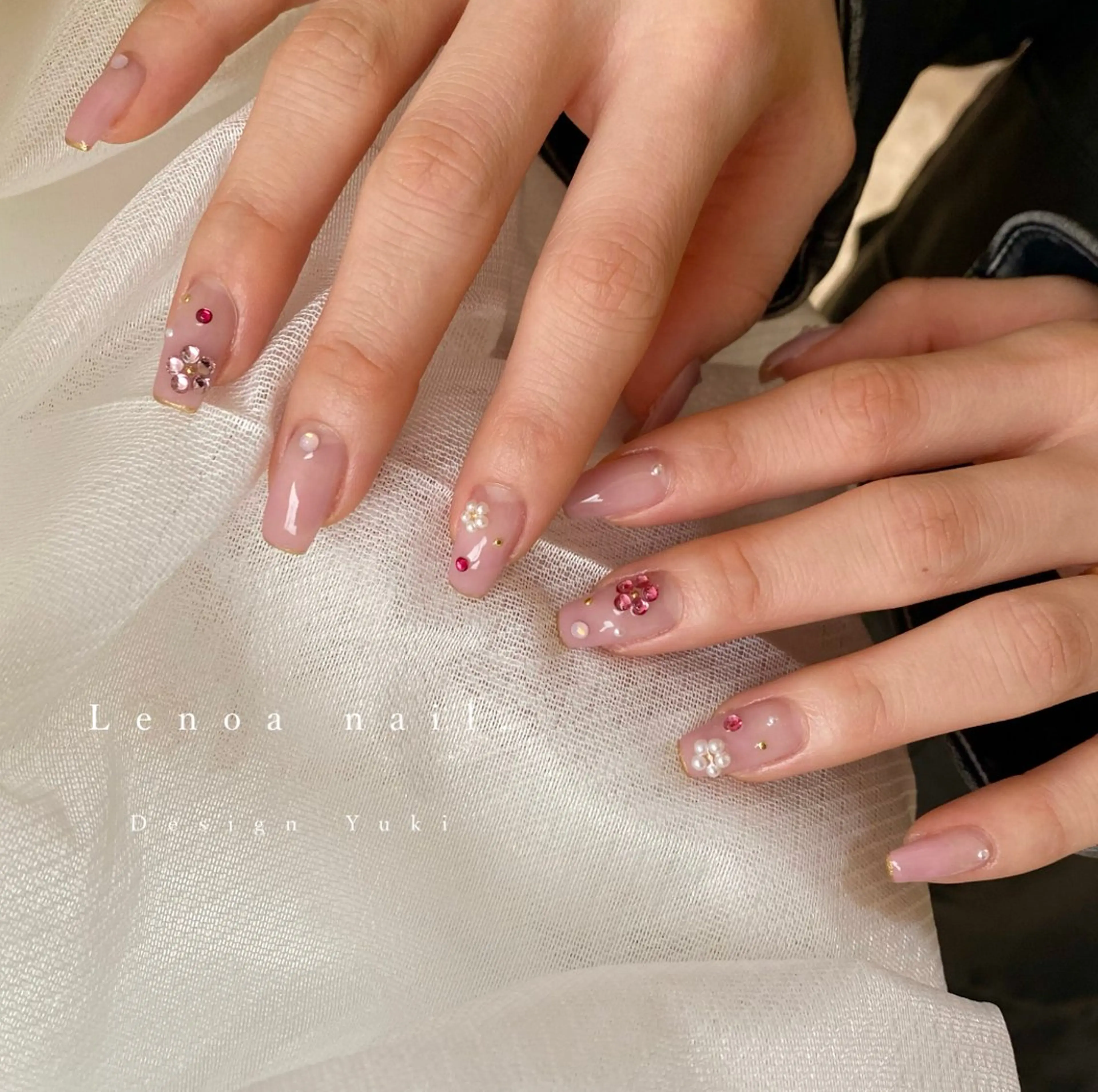 ネイル ハンドネイル Lenoa Yukiのネイルデザイン