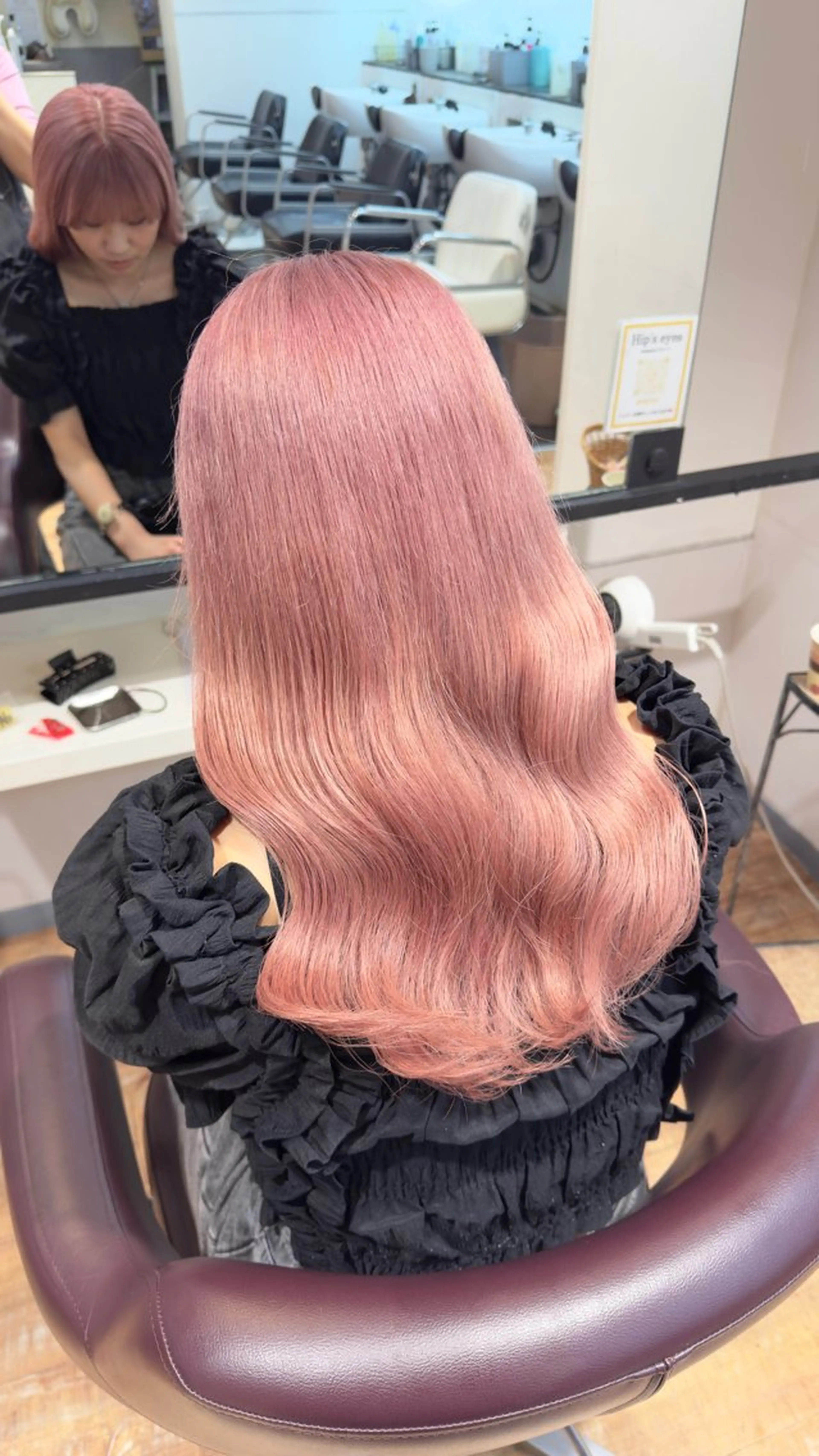 カラー ベージュカラー ピンクカラー ピンクベージュ ヘアカラー トリートメント インナーカラー♡ Nanakoのヘアスタイル