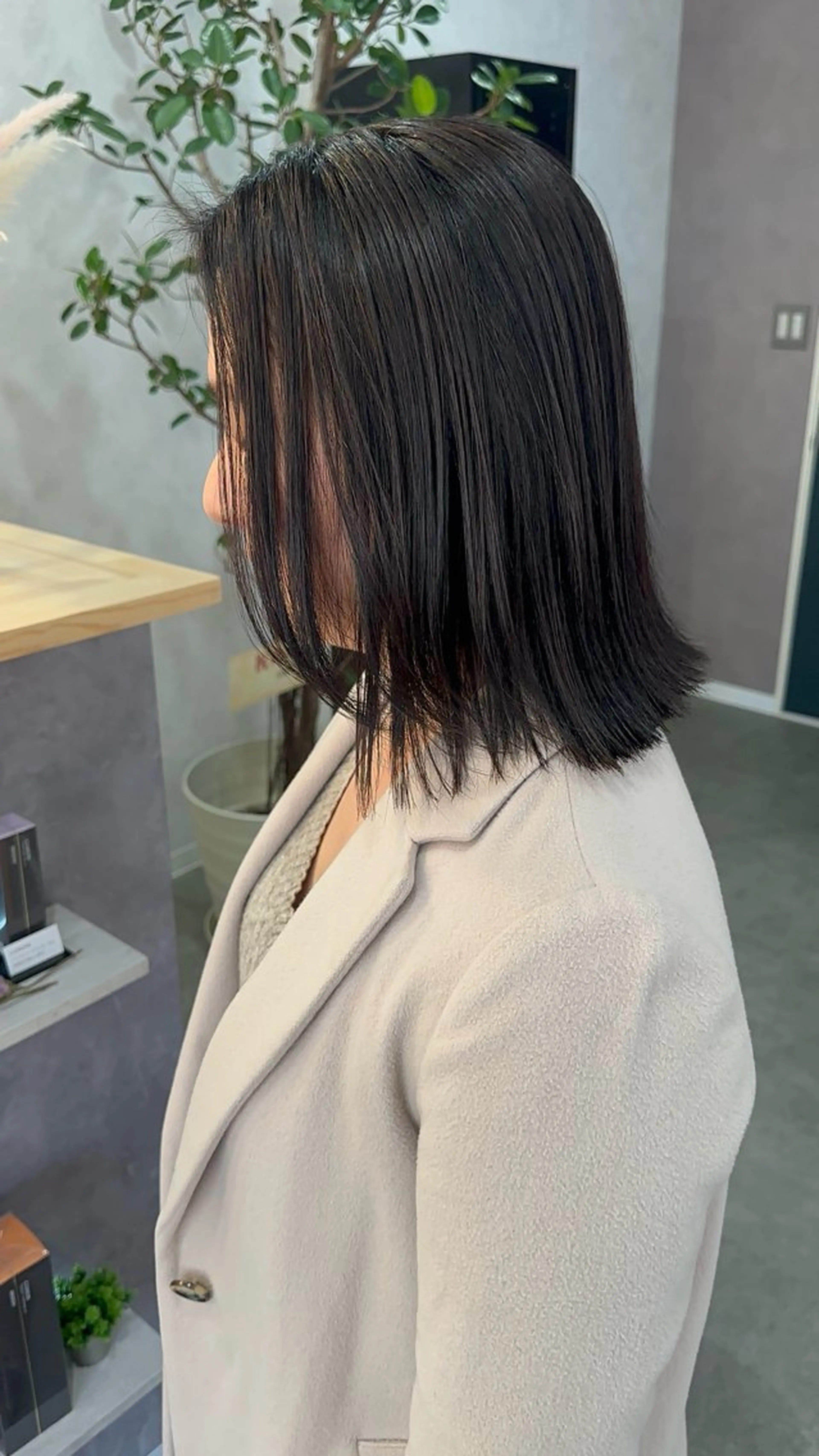 ミディアム 下小鶴 優治のヘアスタイル