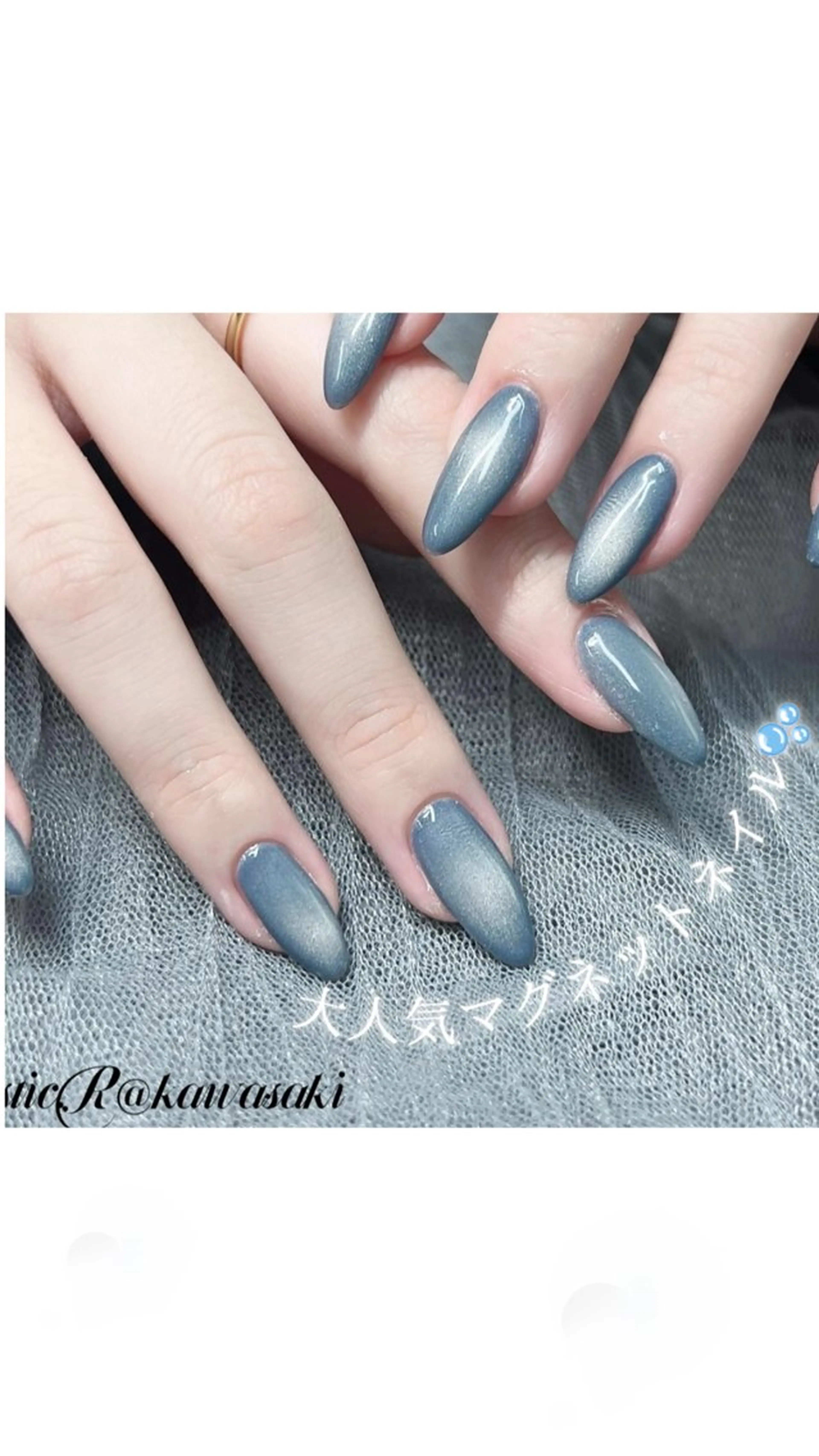 💎マグネット/フラッシュ/ミラー✨トレンドネイル💎の写真