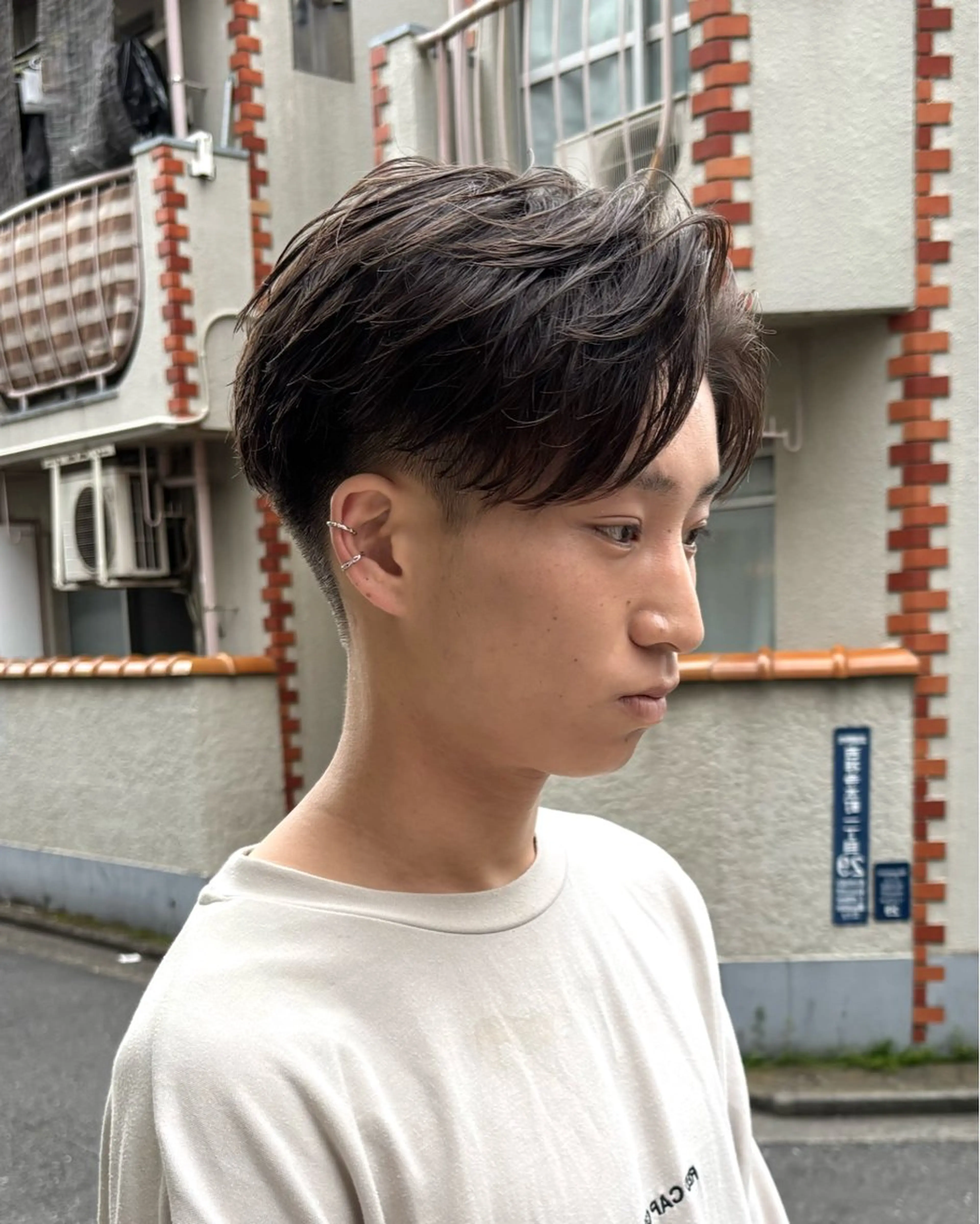 ショート メンズ ショートヘア 【メンズ特化】パーマ /マッシュ/ヨシダのヘアスタイル