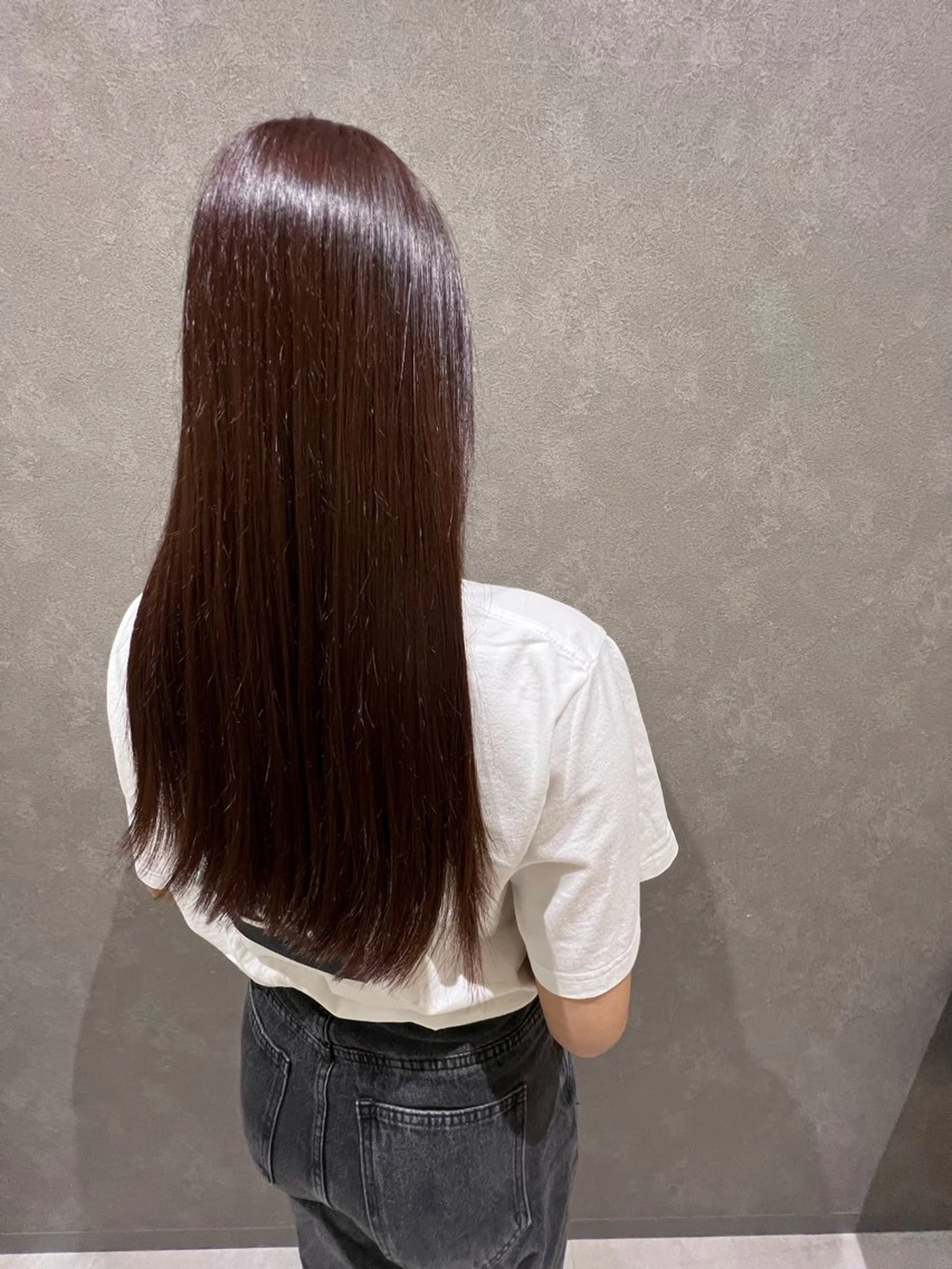 カラー Lee天王寺 Rinのヘアスタイル