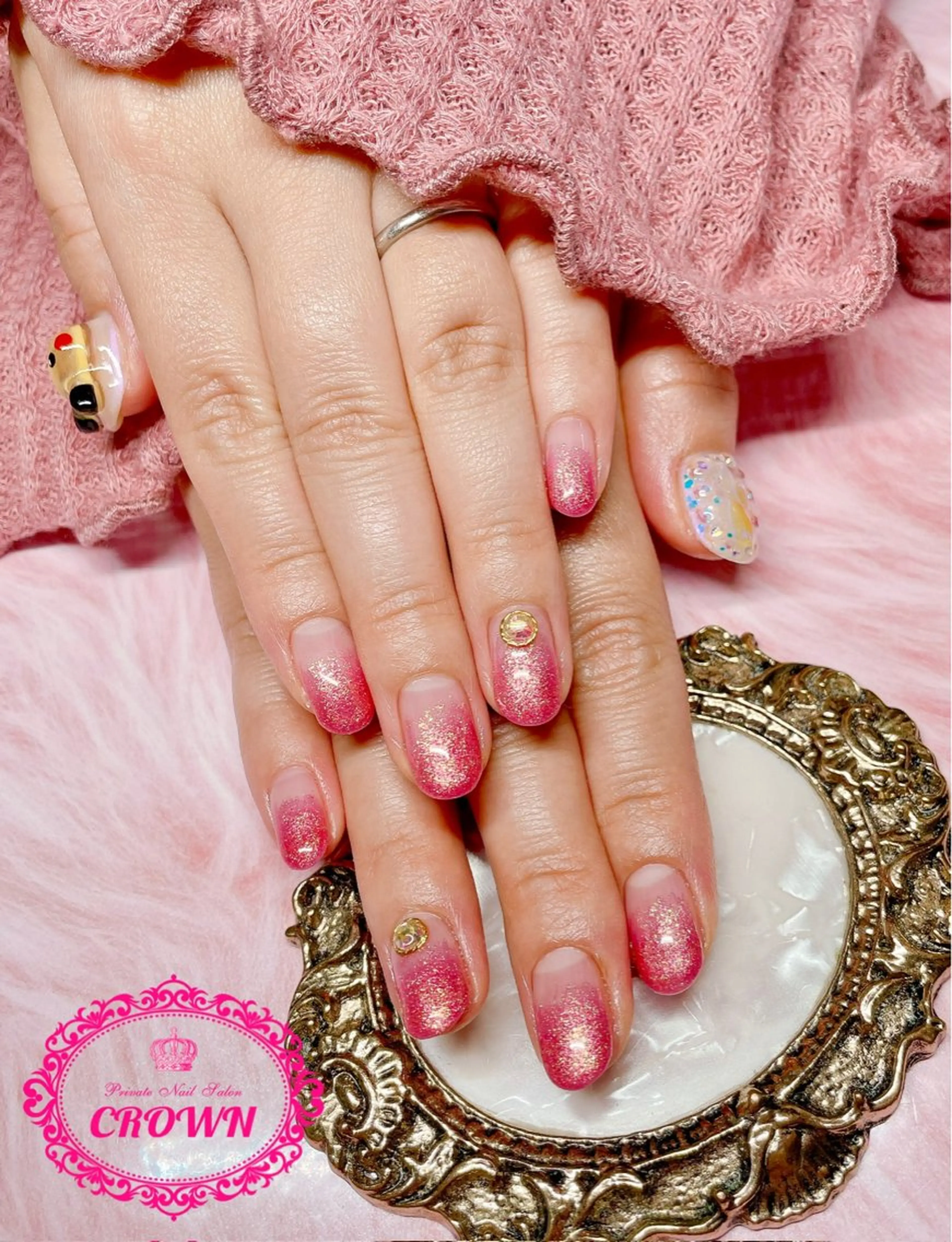 ネイル CROWN プライベートサロンのネイルデザイン