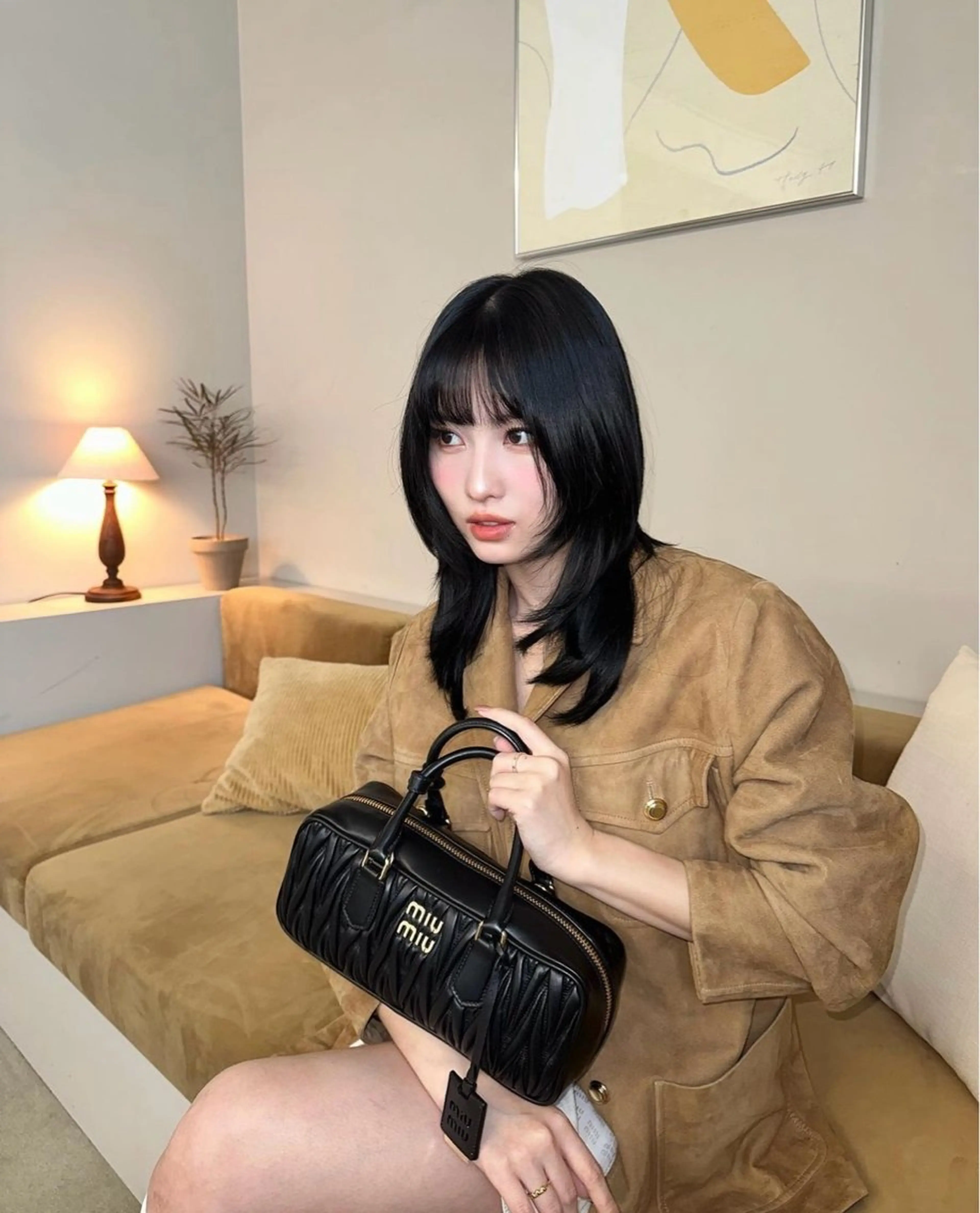 ミディアム レイヤーカット fifth おのでら ようのヘアスタイル