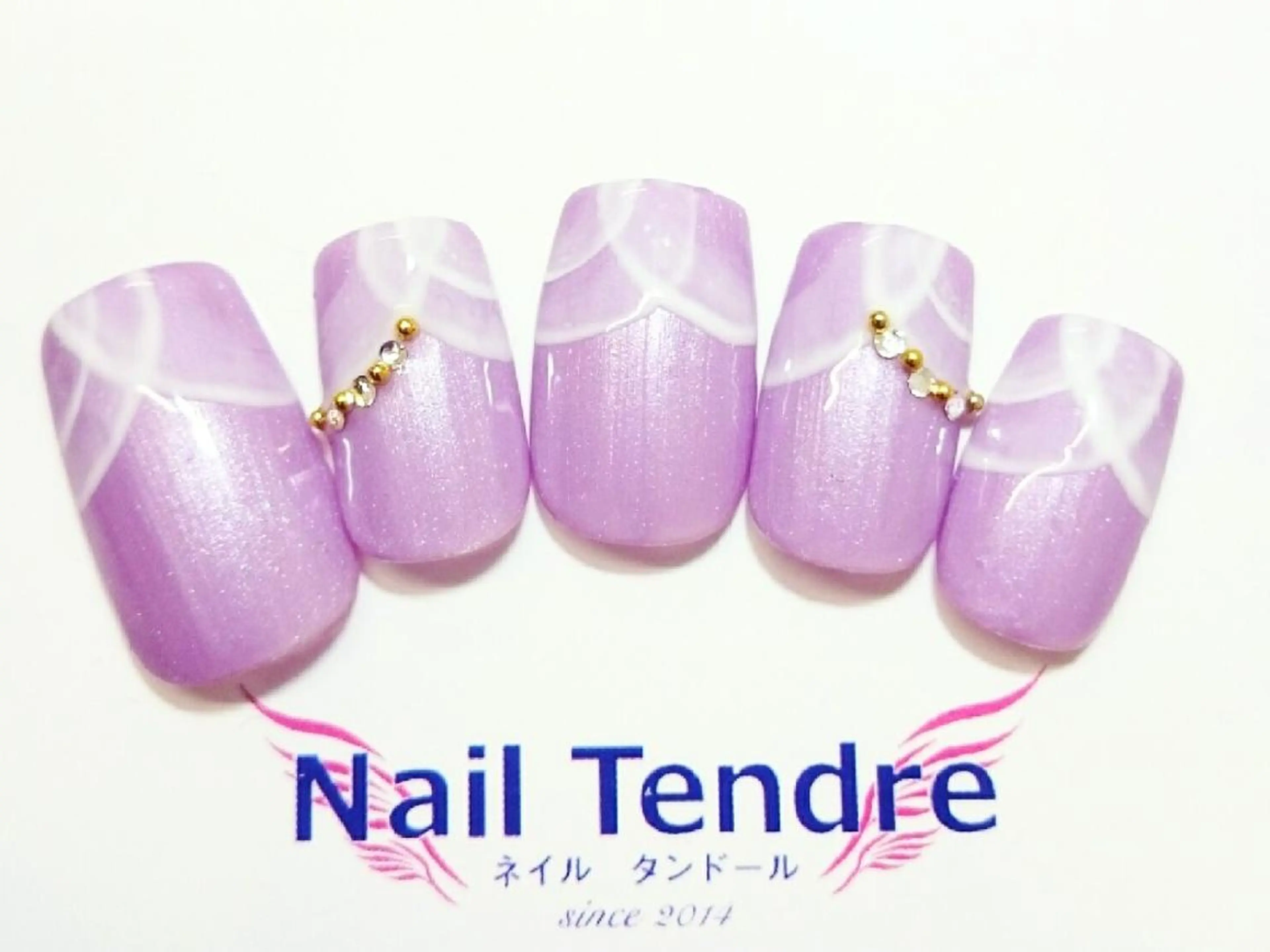 ネイル アートネイル ジェルネイル ソフトジェル ストーンネイル ハンドネイル Nail  Tendreのネイルデザイン