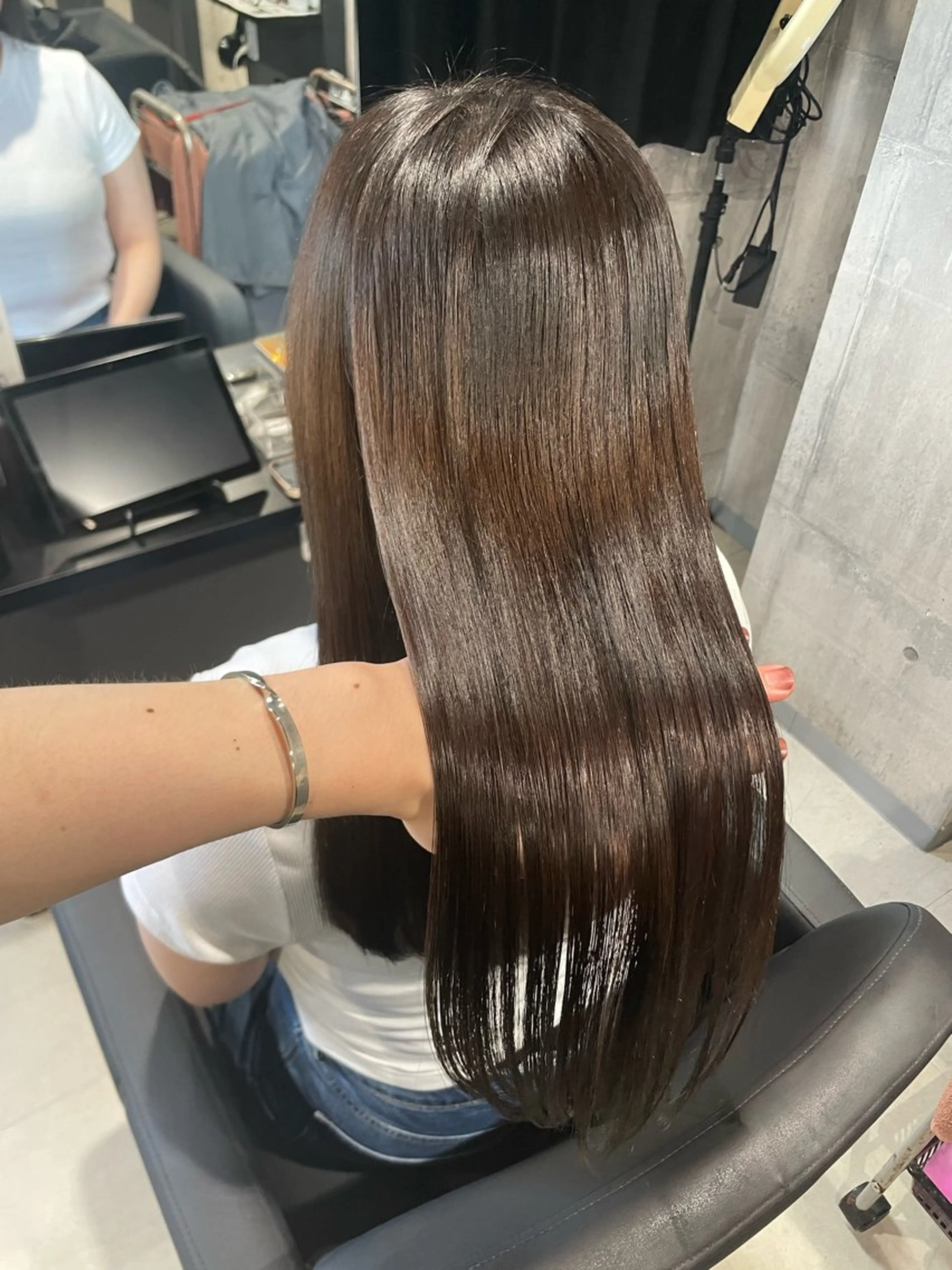 ロング カラー アッシュ アッシュグレー アッシュグレージュ グレージュ 🫧透明感/美髪🫧 Hiroakiのヘアスタイル