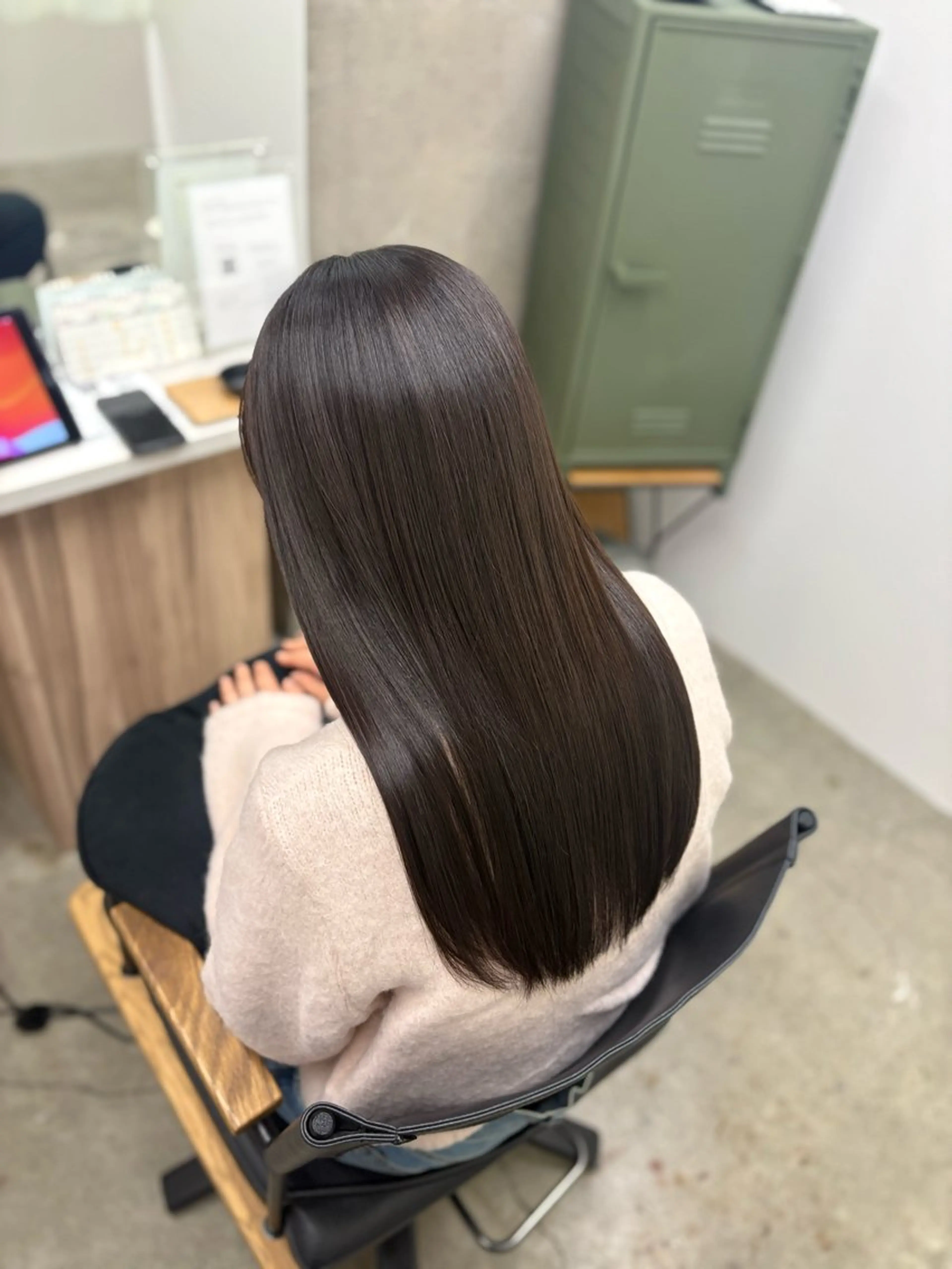 ロング カット トリートメント レイヤー/髪質改善/ ナカジのヘアスタイル