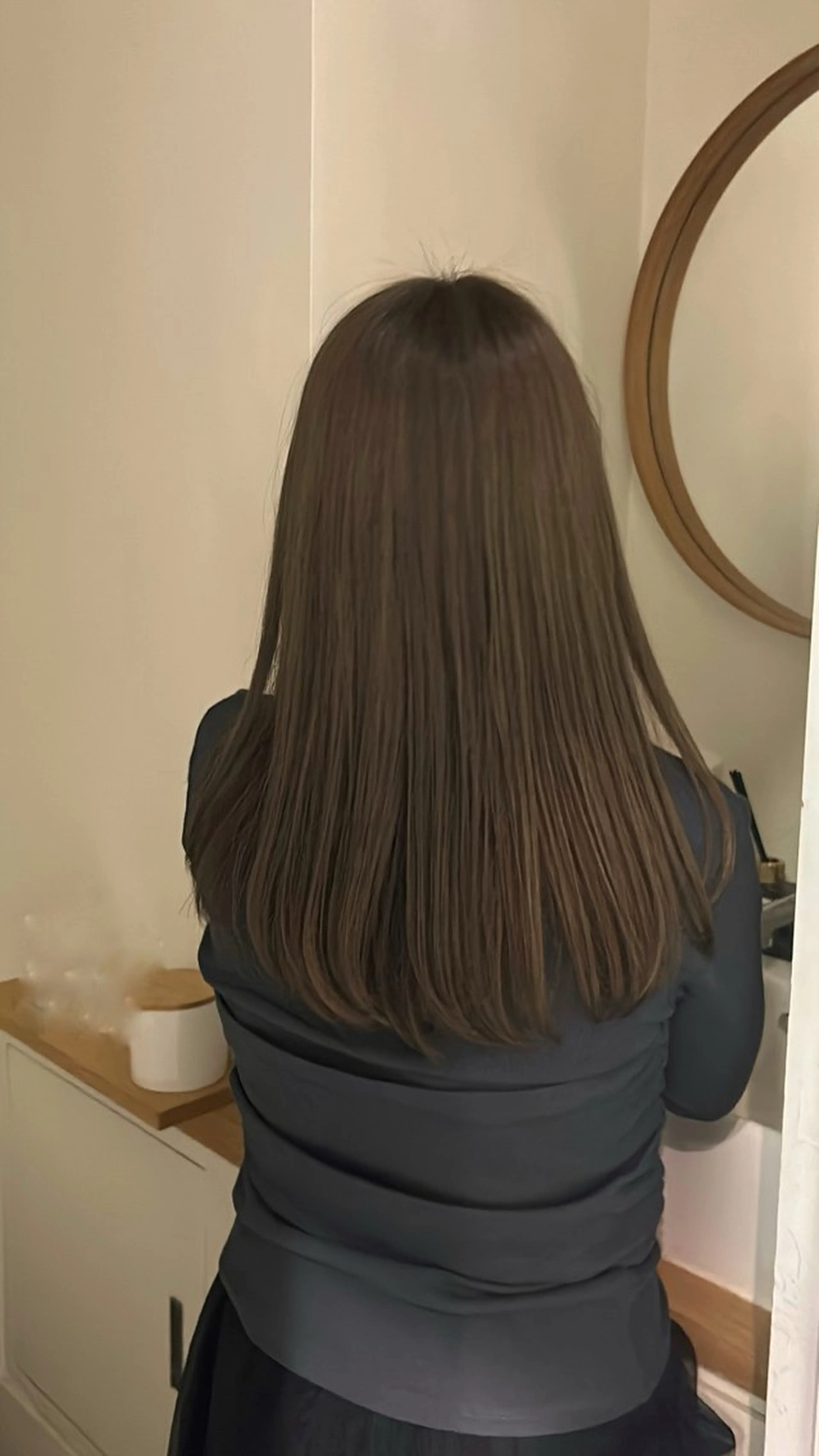 ロング カット ヘアカラー トリートメント ヘアセット/透明感 カラー/MIHO♡のヘアスタイル