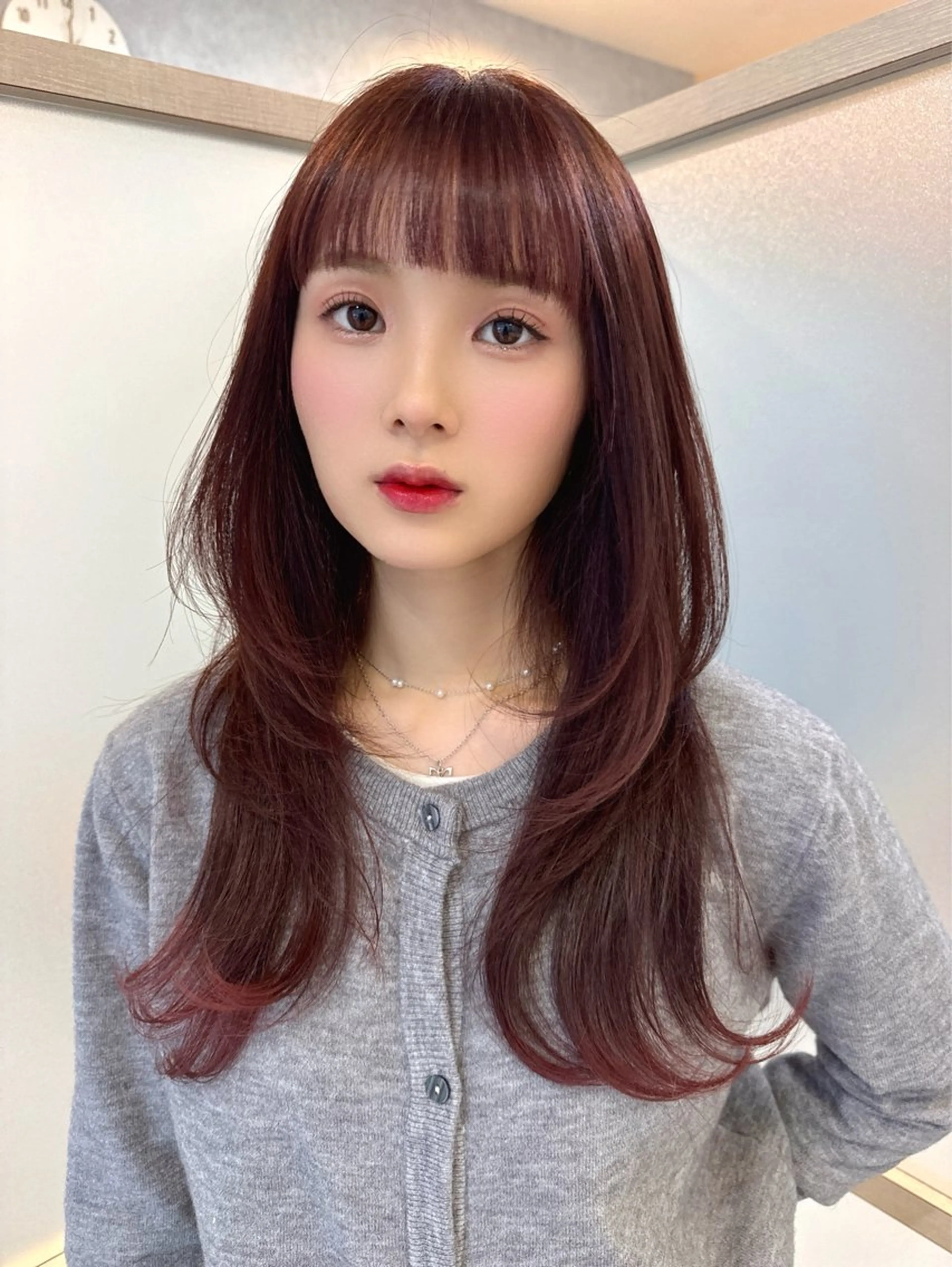 ロング カラー ヘアアレンジ 女性スタイリスト専門サロン Zina 天神所属・NANA／trend style🕊🍑のヘアスタイル