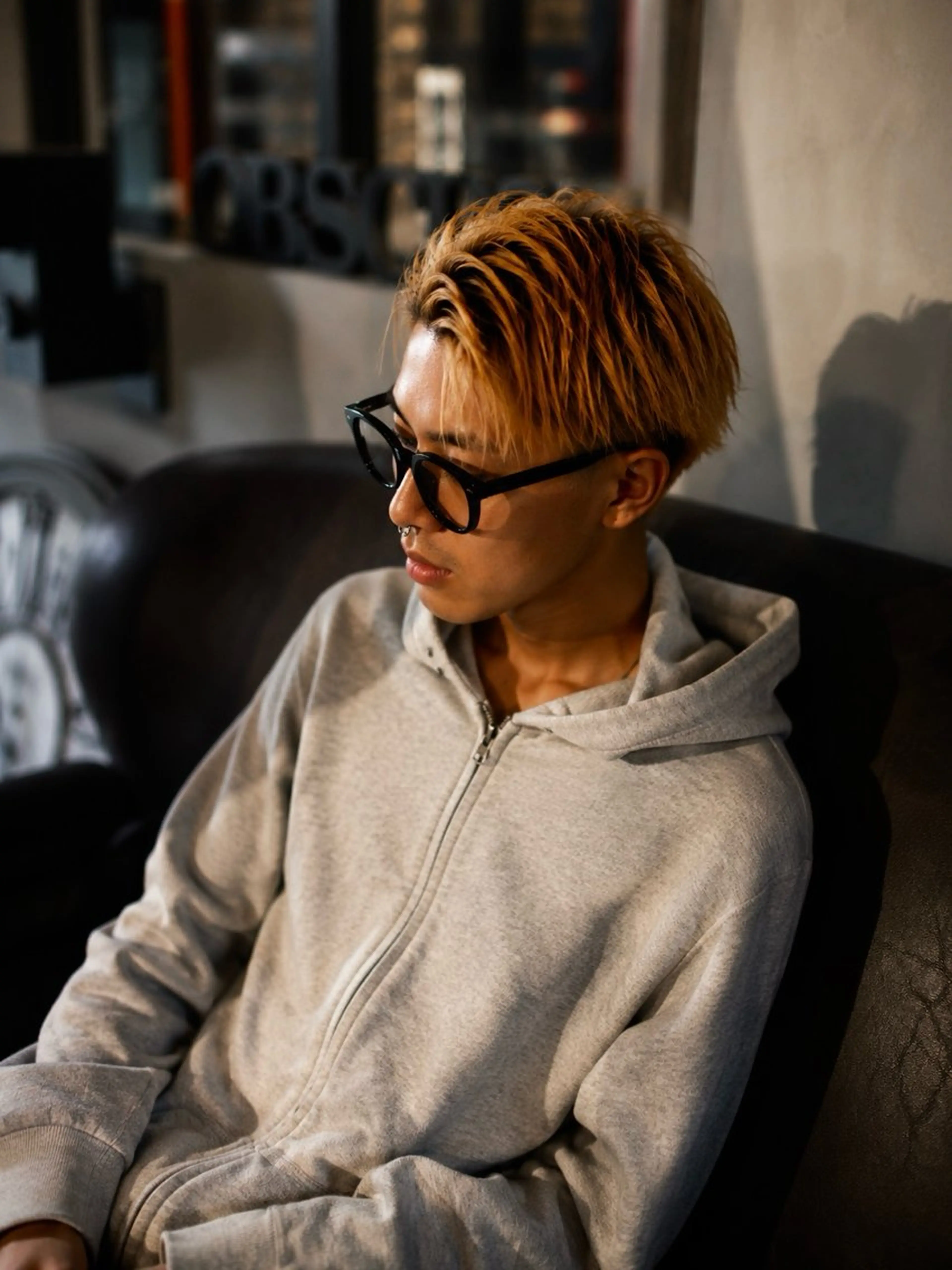 ショート メンズ スパイキーショート 刈り上げ ショートヘア カット 齋木 陽輝のヘアスタイル