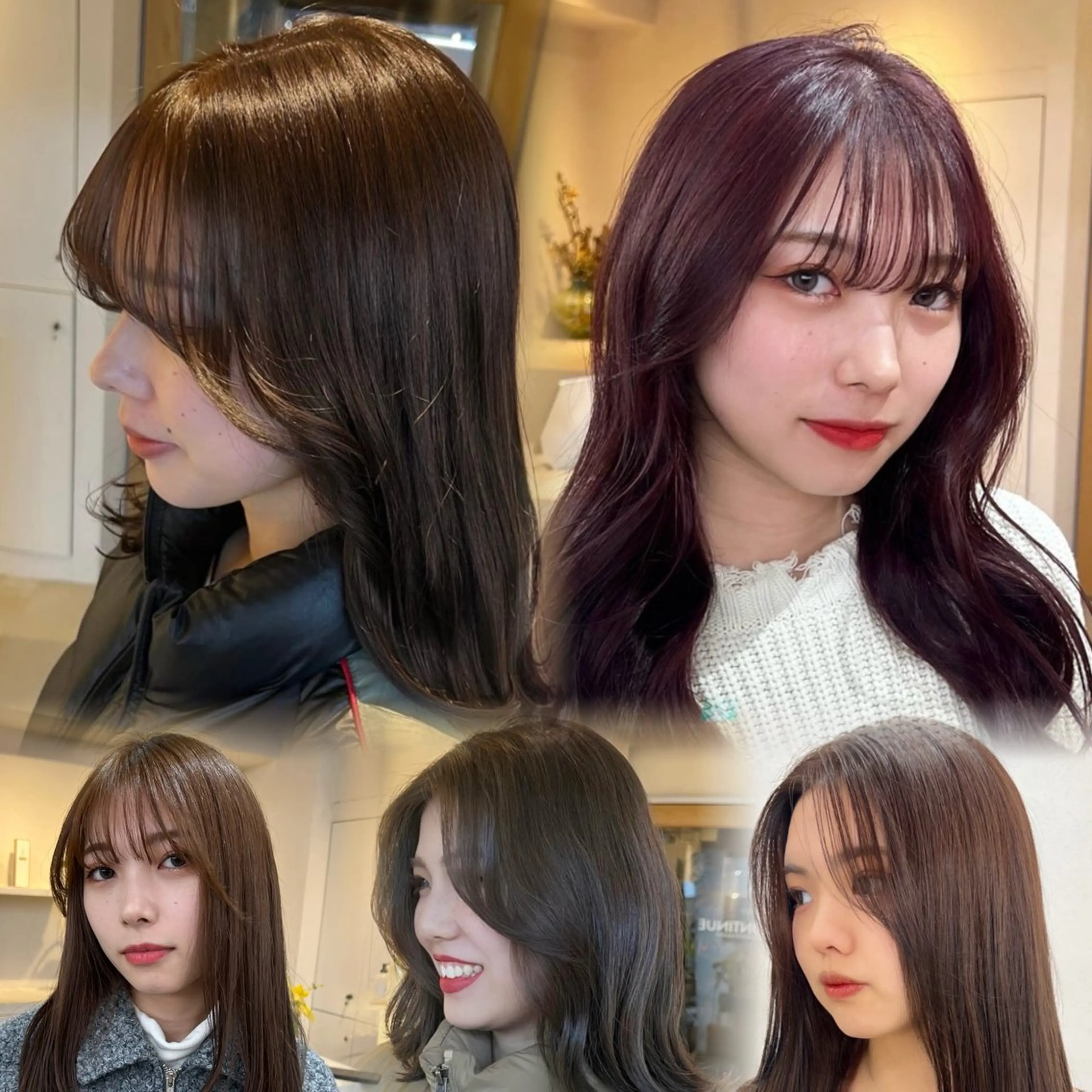 セミロング カラー メンズ カット トリートメント 表参道/kozue/ 艶髪/髪質改善のヘアスタイル