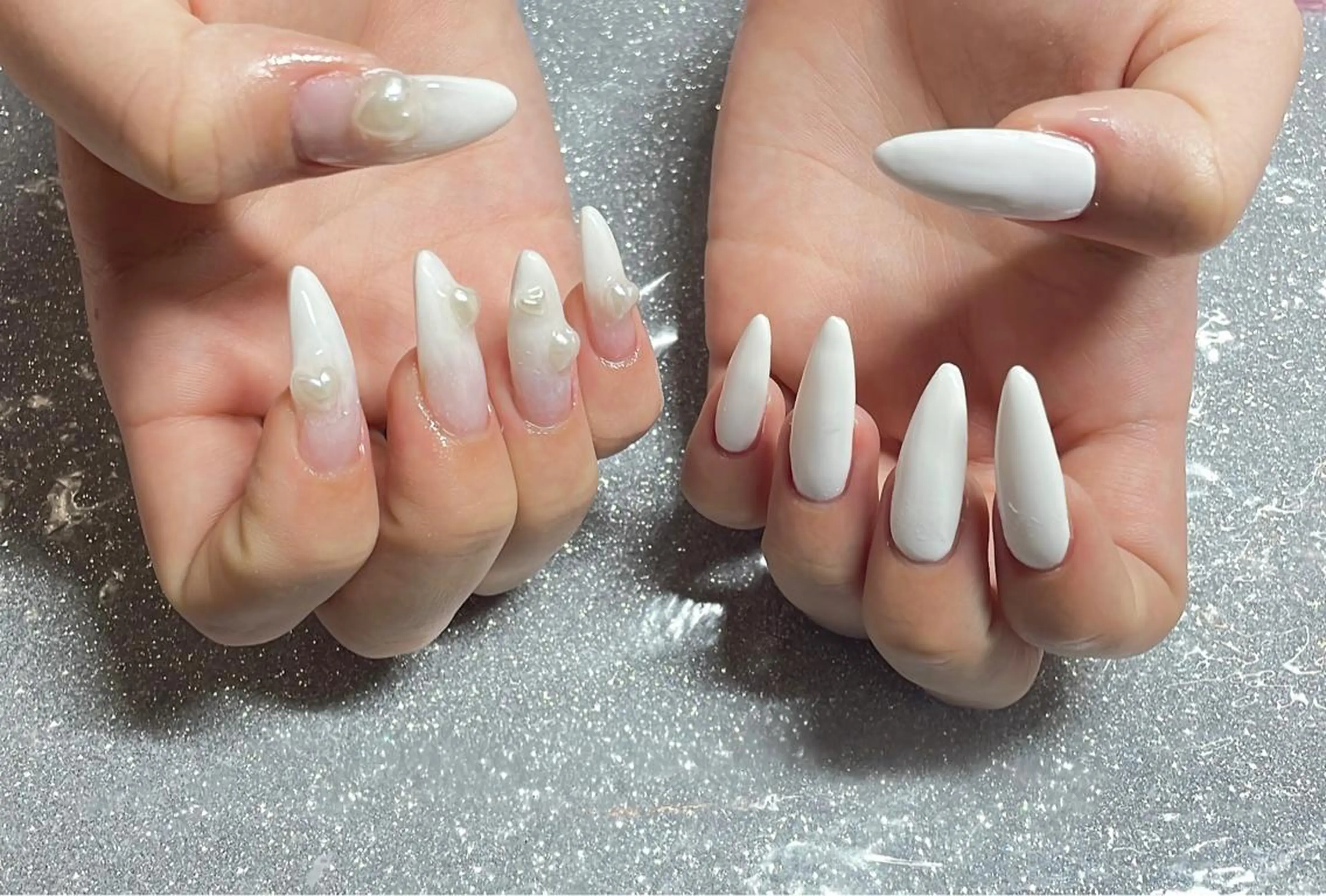 ネイル ハンドネイル VIERU 🌈🎀💖のネイルデザイン