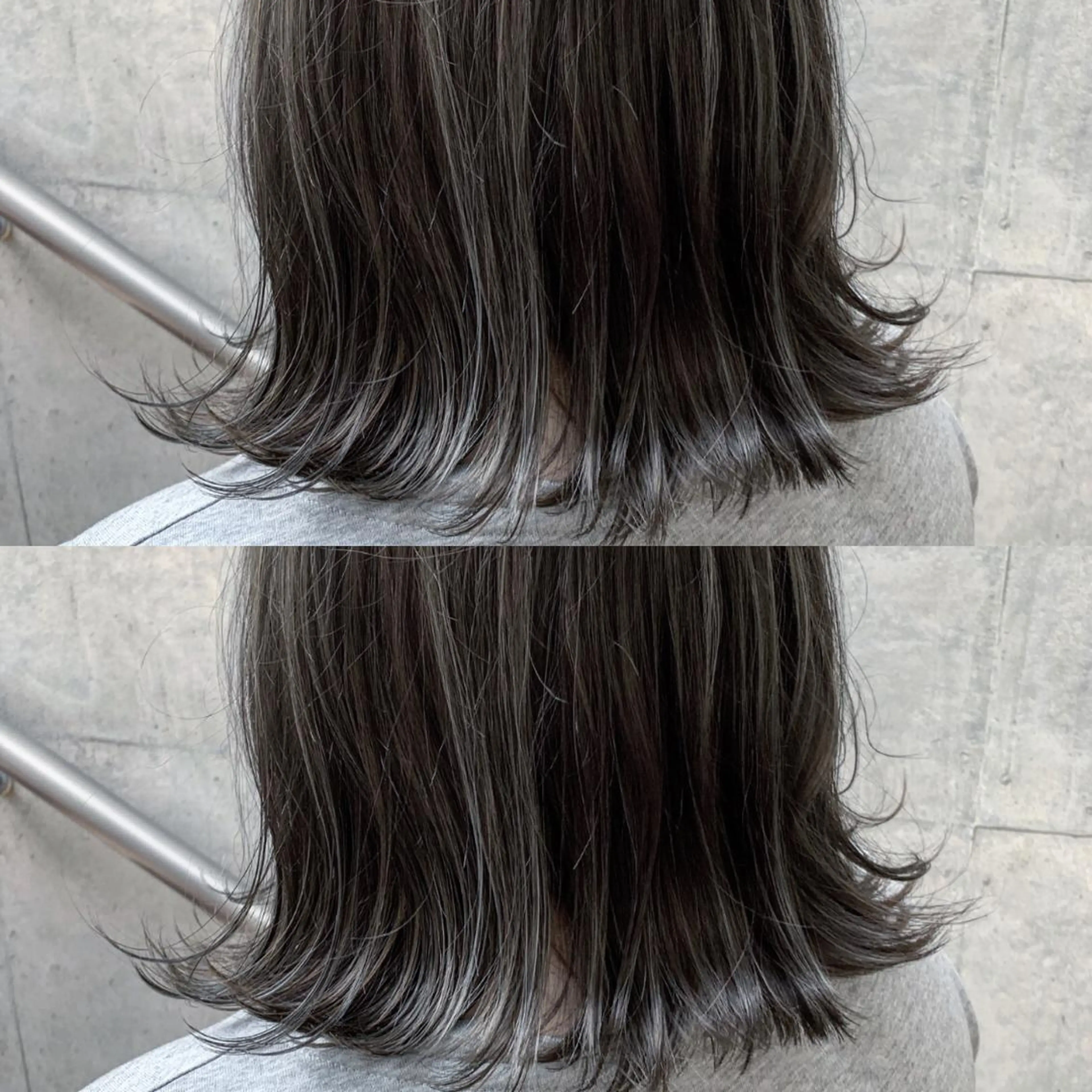 ミディアム カラー box  mico. mutsumiのヘアスタイル