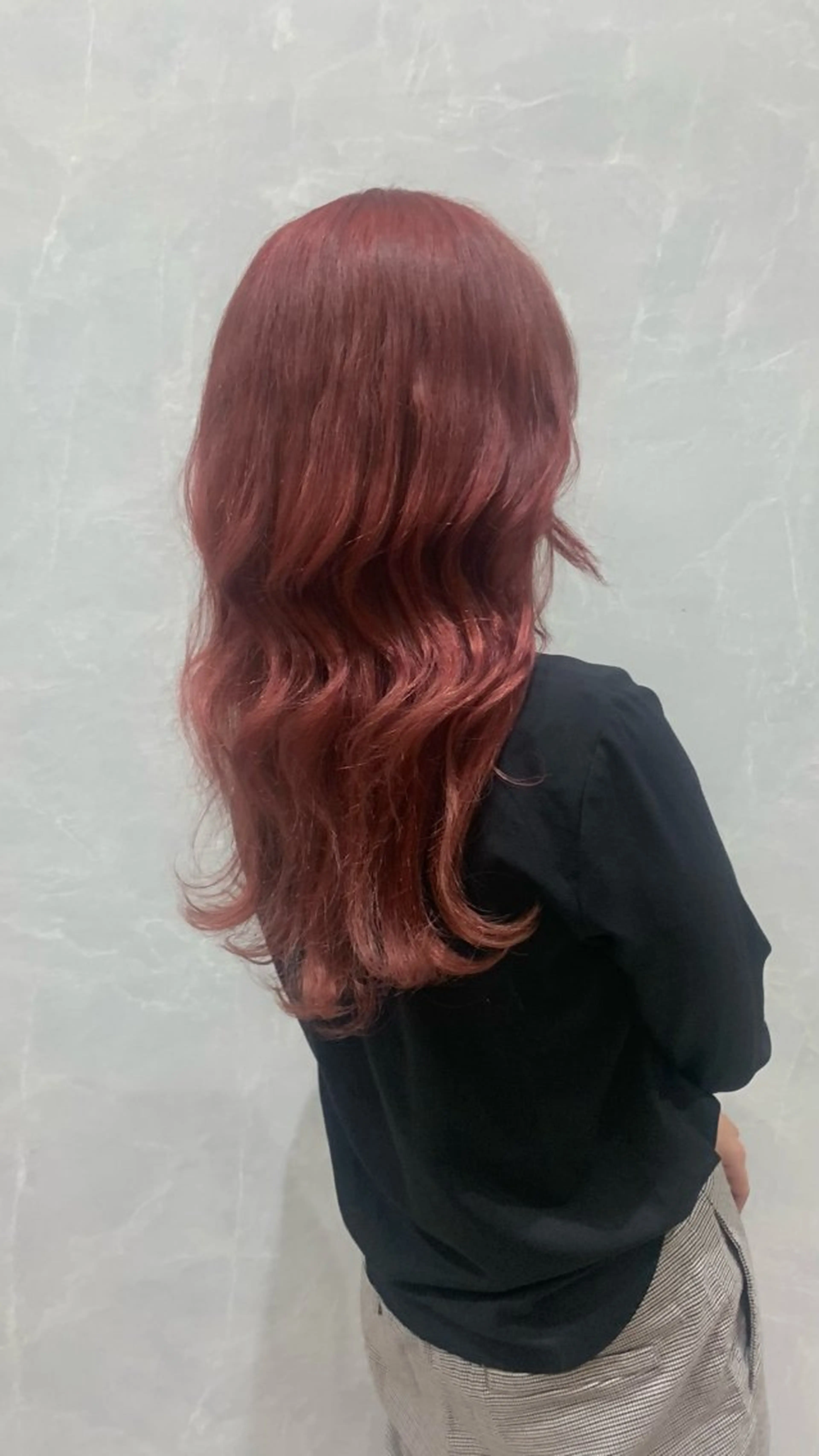 セミロング ヘアアレンジ トリートメント 癖毛改善縮毛矯正 /中山なかやまのヘアスタイル