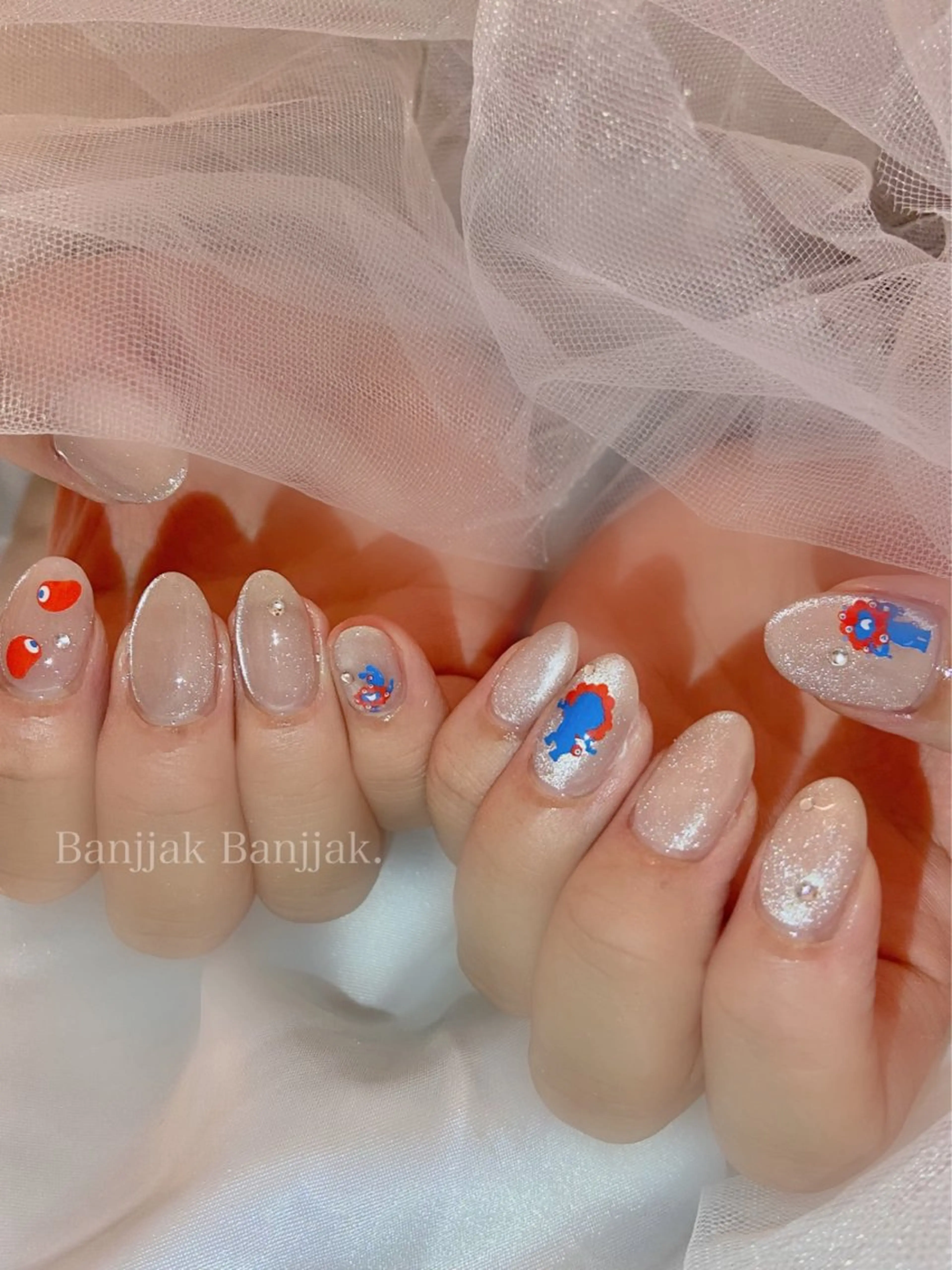 ネイル ハンドネイル パンチャパンチャ ネイルサロンのネイルデザイン