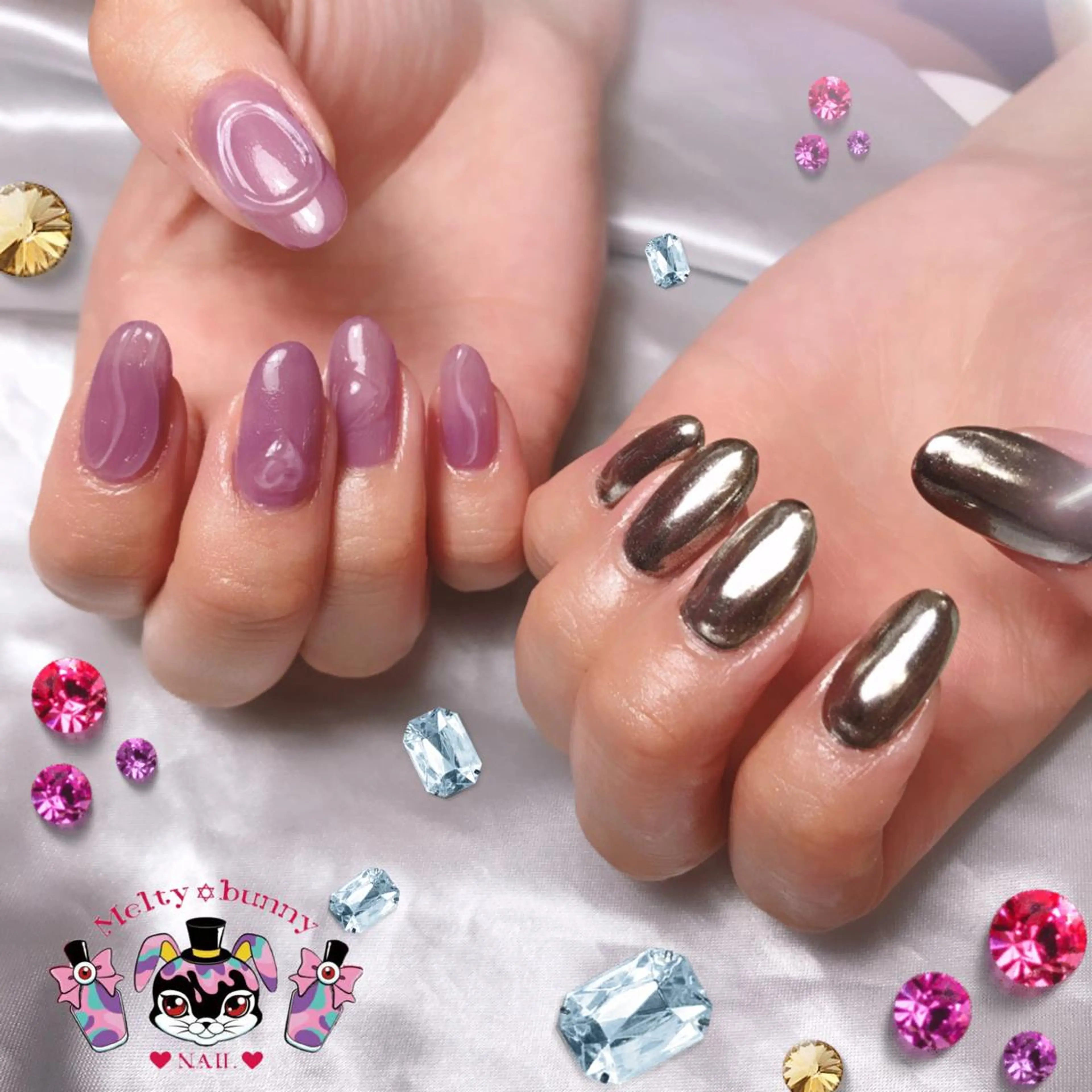 ネイル 深爪を断らない スカルプ高評価店のネイルデザイン